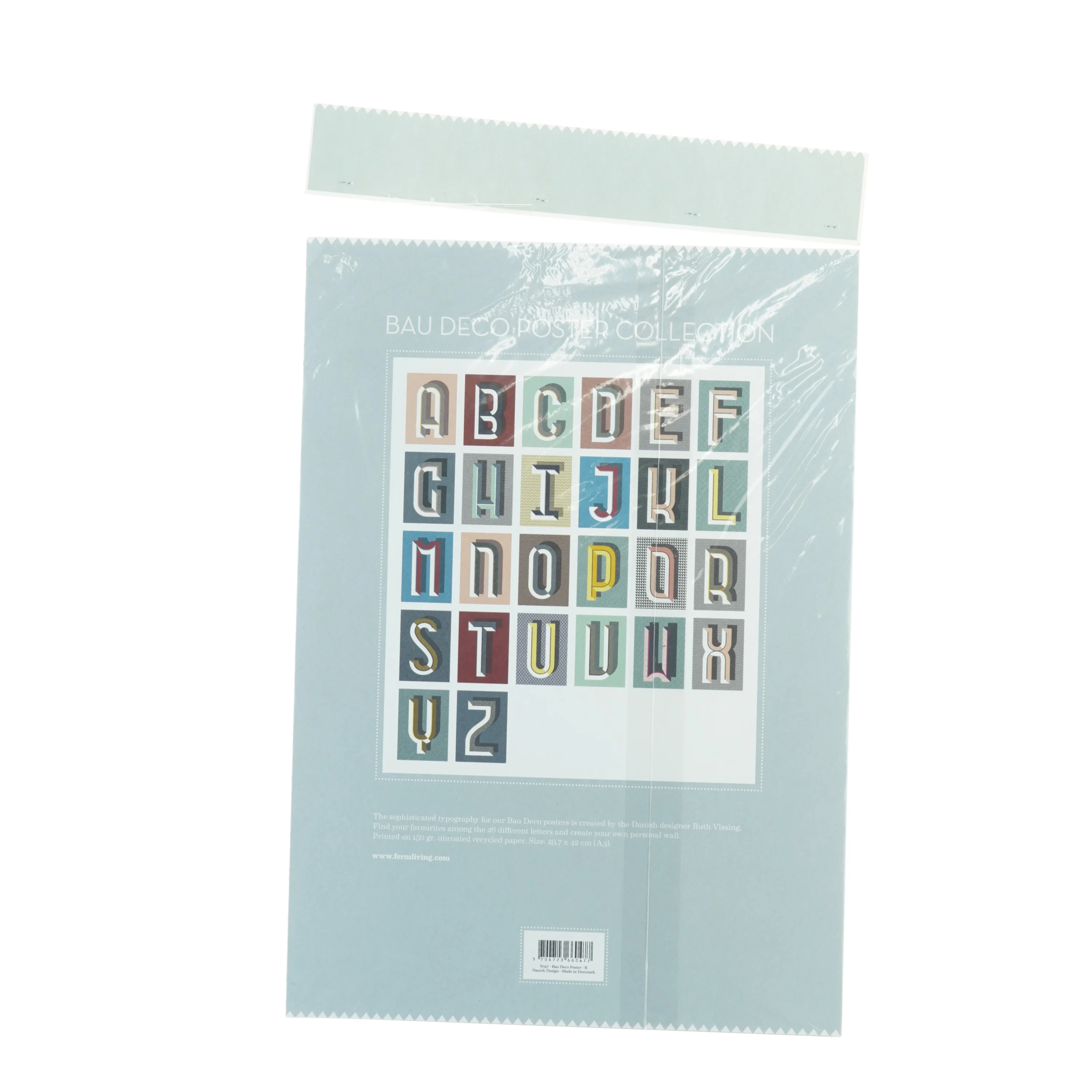 Design plakat fra Ferm, helt ny  (str. 30 x 42 cm)