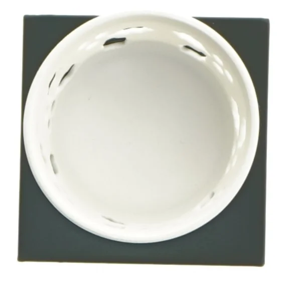 2 små lysestager fra Atmosphere (str. 6,5x6,5 cm)