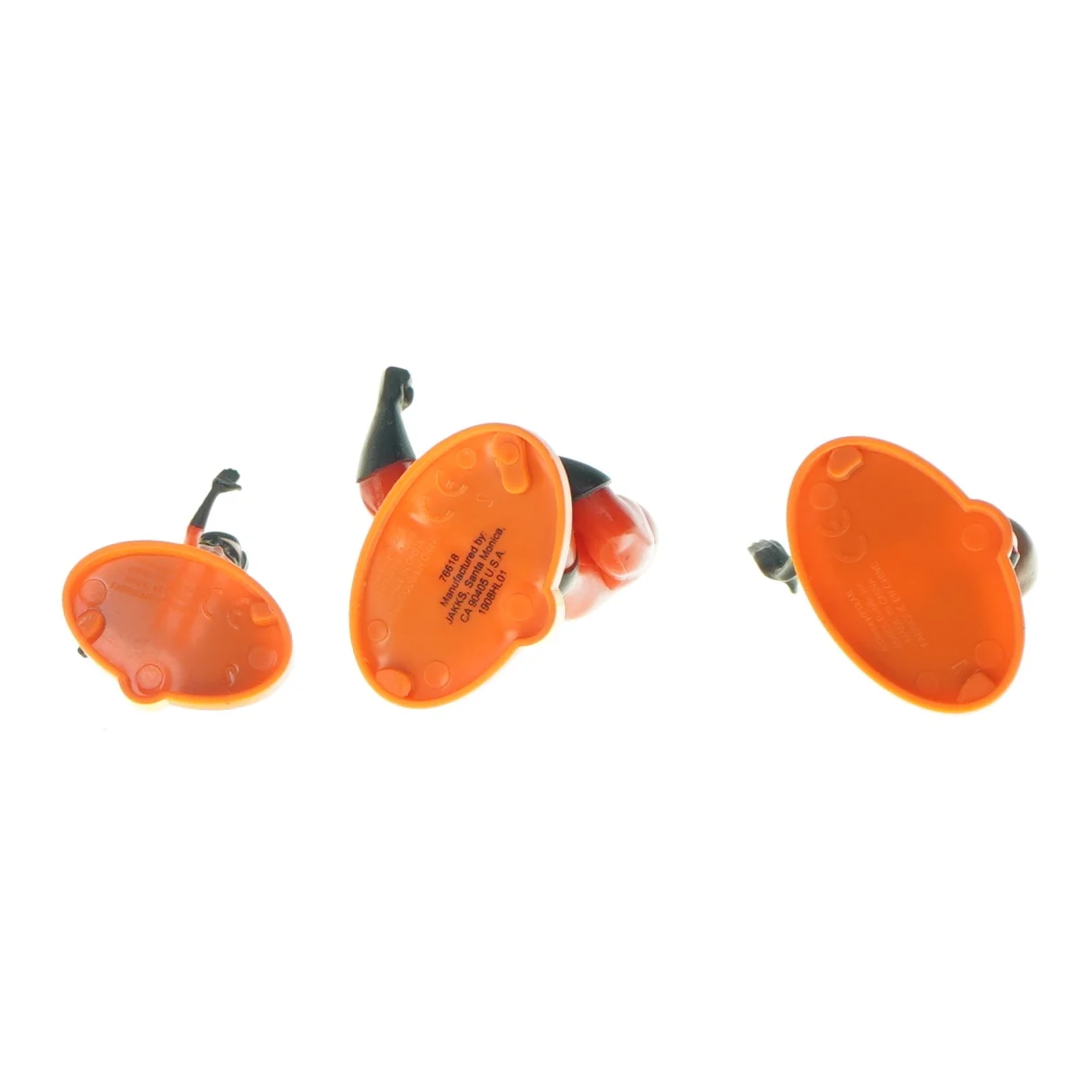 "De utrolige"-figurer 4 stk. (str. 5 x 4 og 9 x 6 og 12 x 7 og 9 x 5cm)