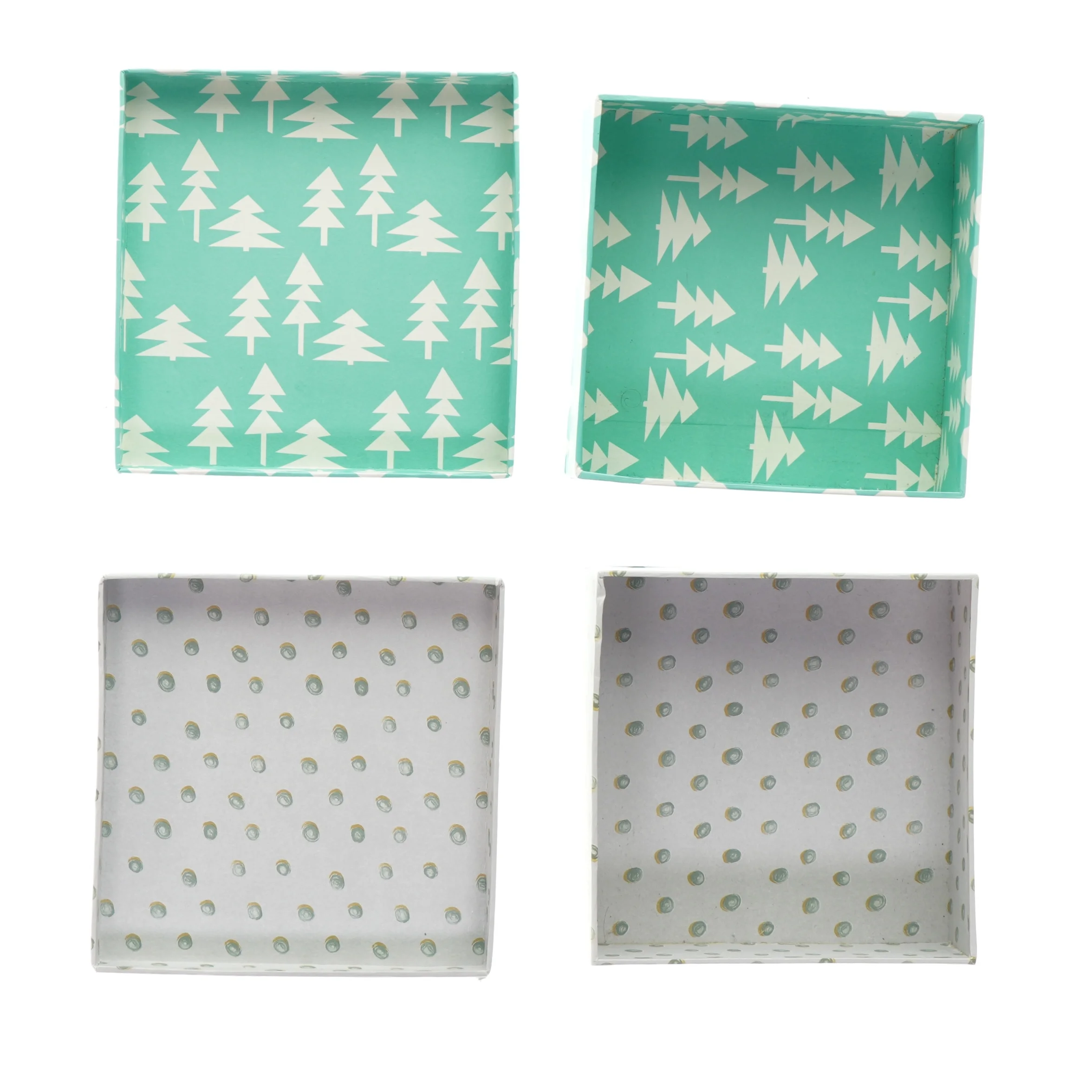 Papæsker med låg 2 styks (str. LB: 13 x 13)