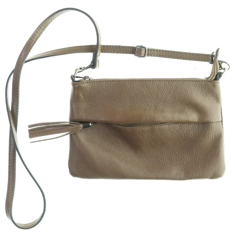 Lille lædertaske (str. 27 X 18cm)
