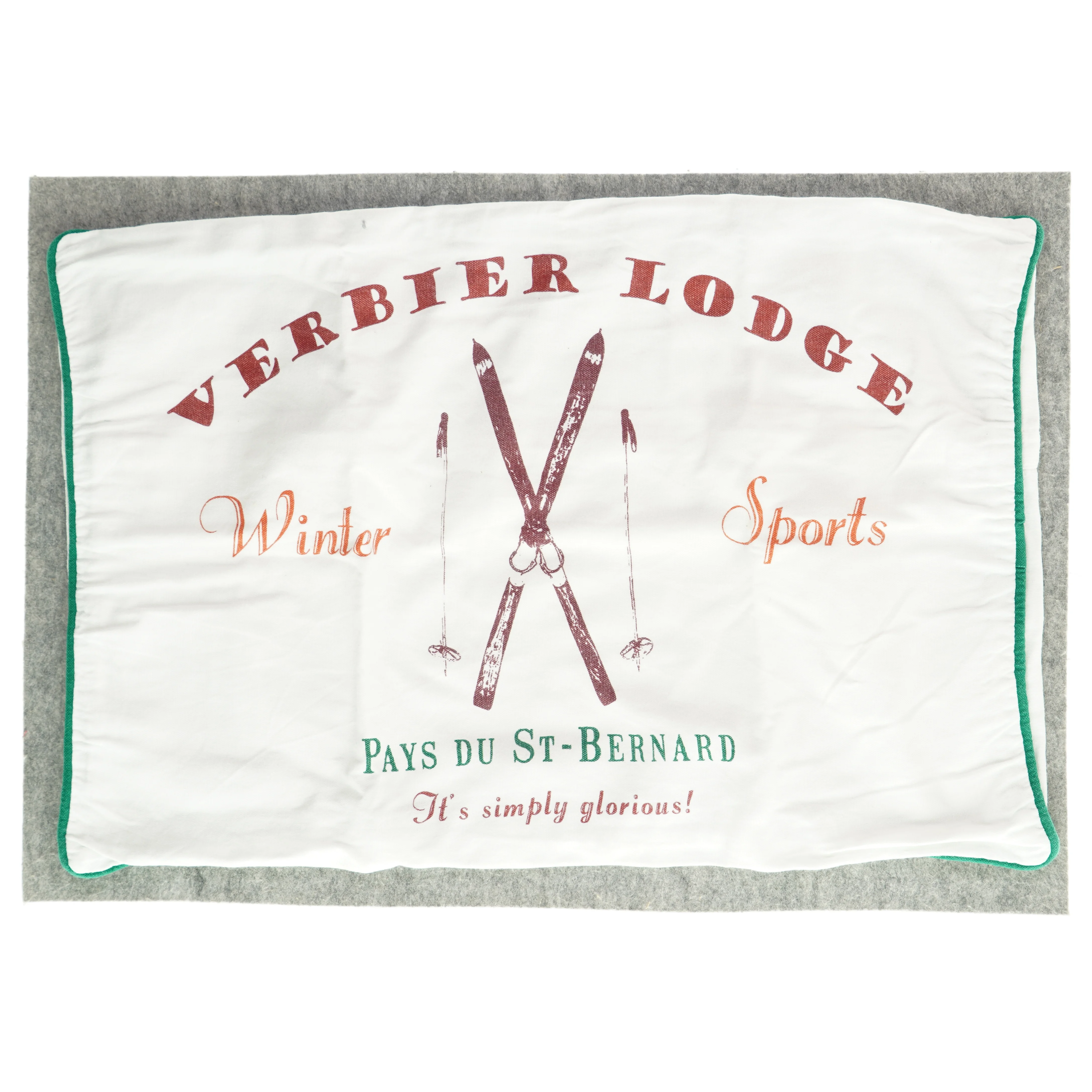 3 pudebetræk med vinter-/julemotiver (str. 58 x 38 og 53 x 45 og 58cm)