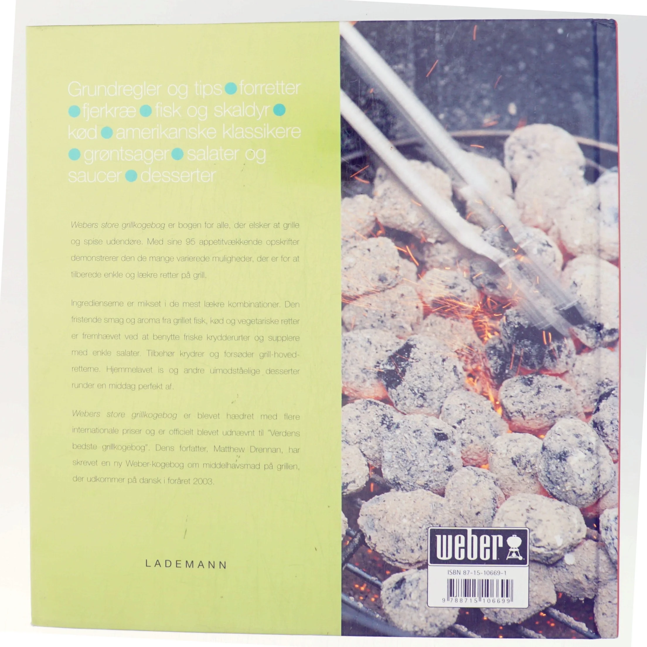 Webers store grillkogebog af Matthew Drennan (Bog)