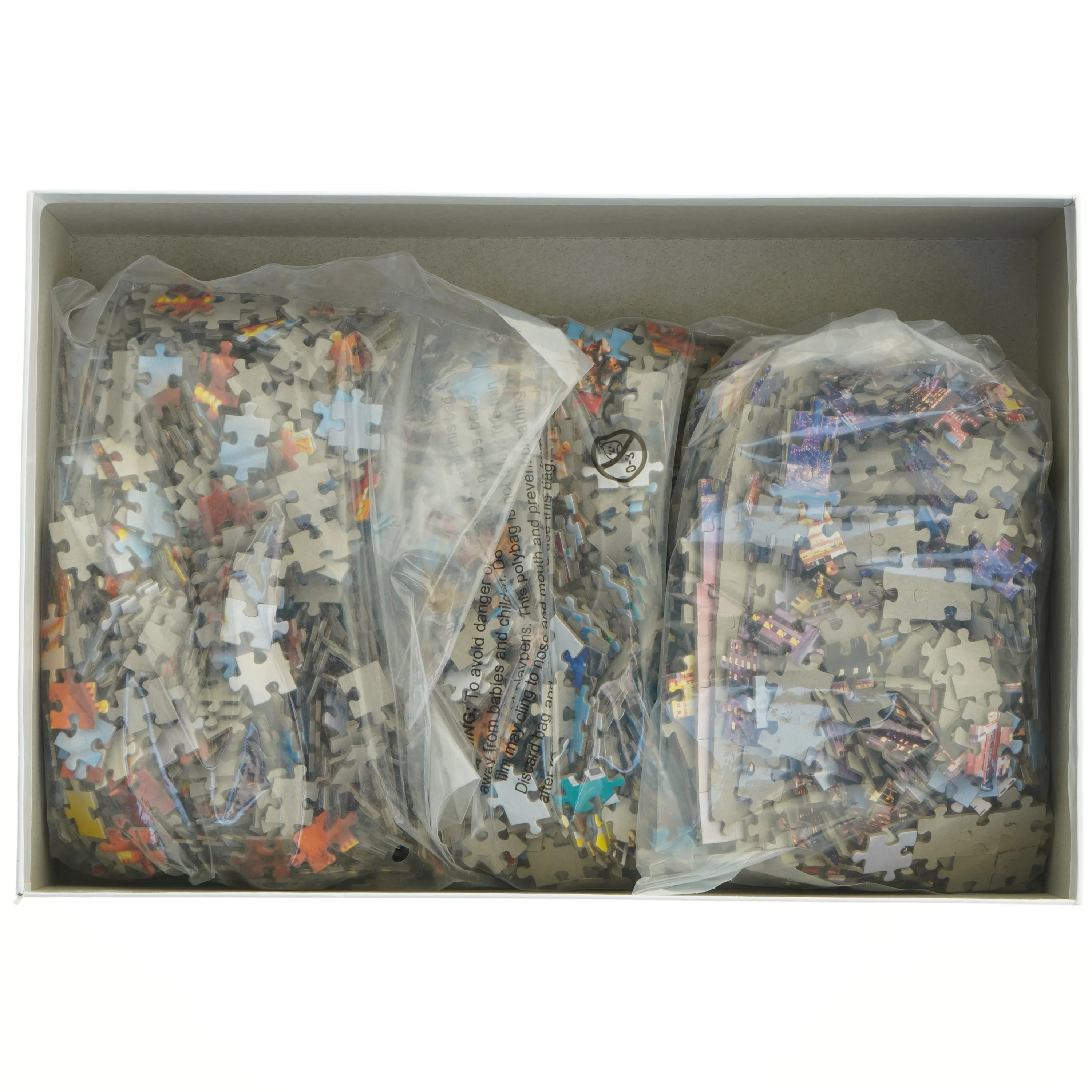 3-i-1 puslespil 1000 brikker fra 1 Play (str. 1000 brikker cm)