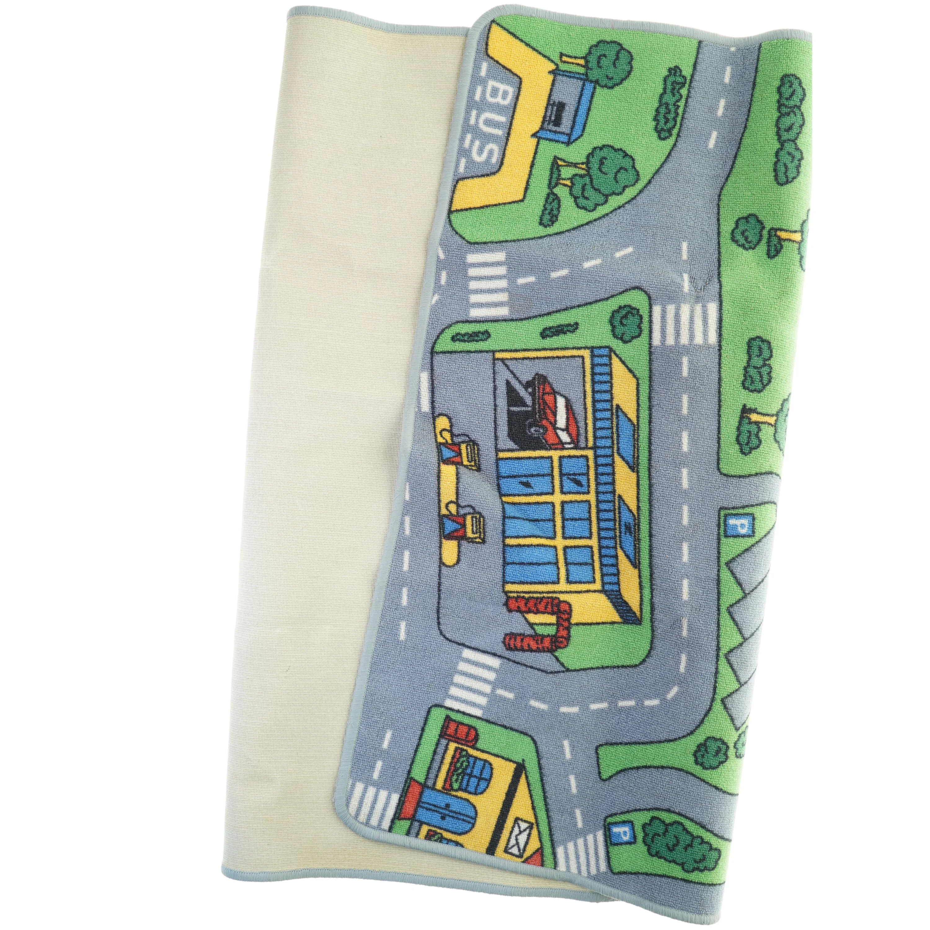 Gulvæppe med vej (str. 140 x 100 cm)