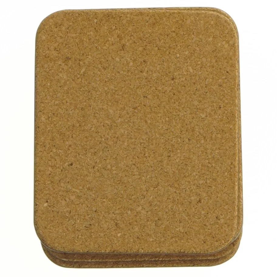 Bord brikker med frugt- og grøntsagsmotiver (str. 11,5 x 9,5 cm)