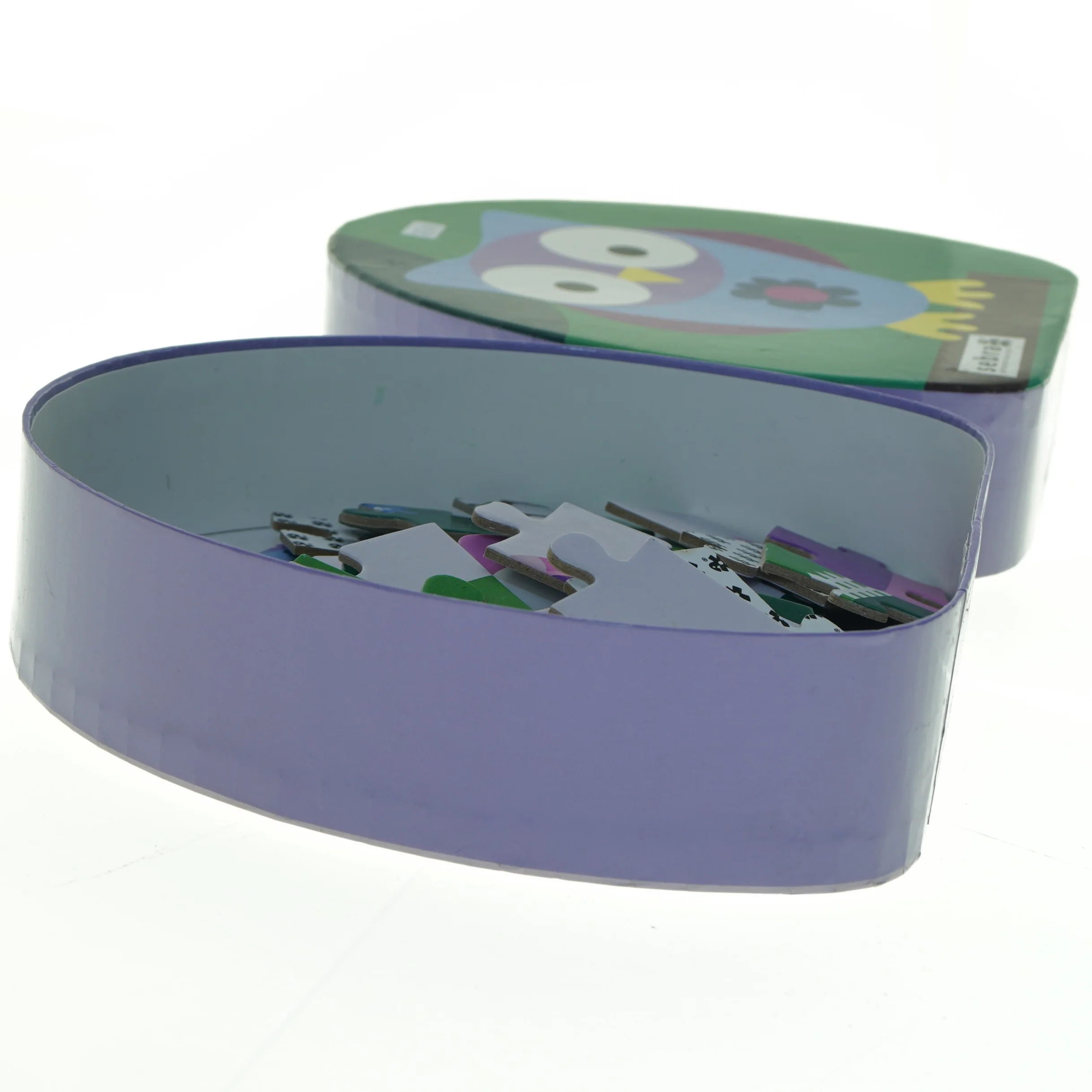 Ugle puslespil fra Sebra (str. 42 x, 28 cm)