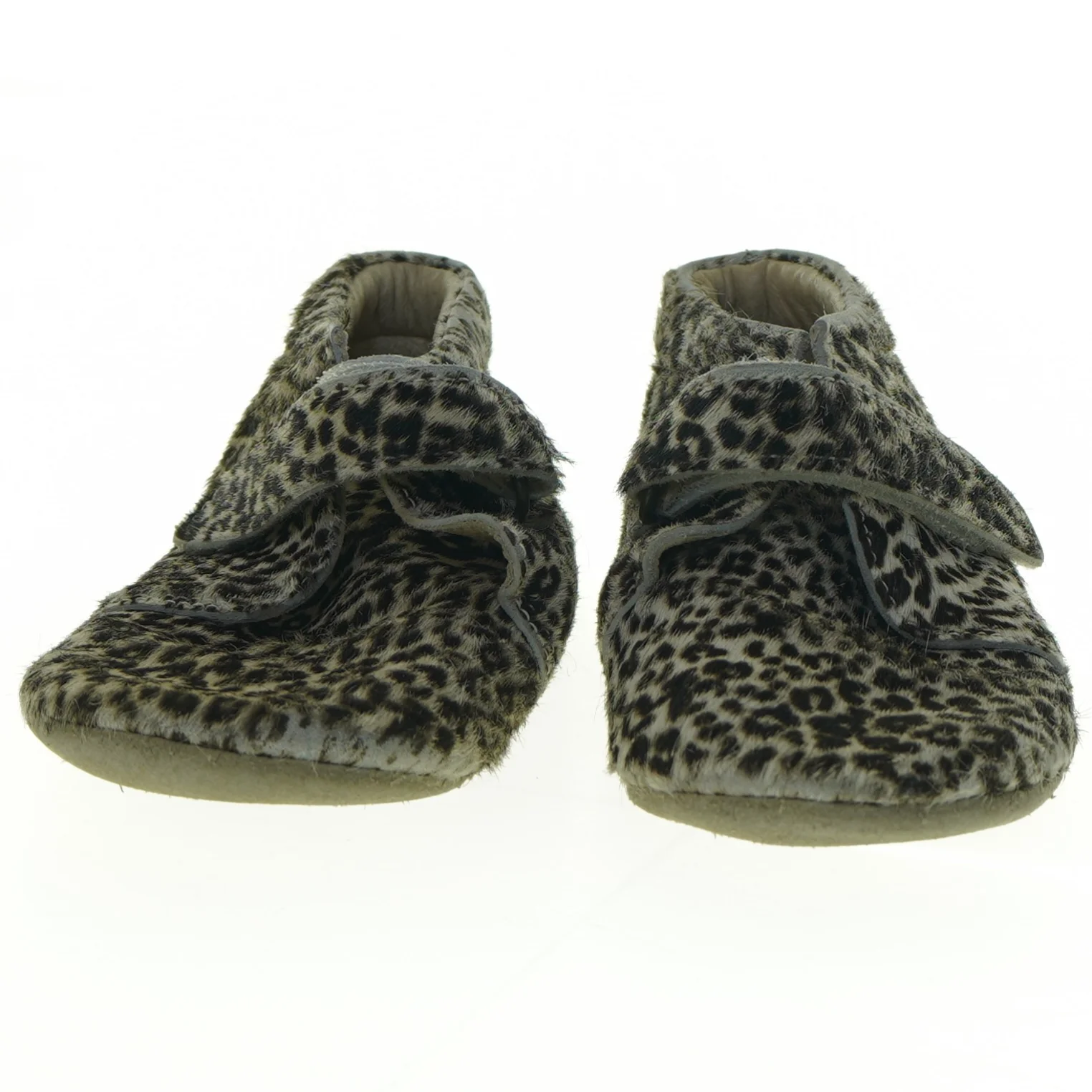 Leopardmønstrede indendørs sko fra Petit Nord (str. 29)