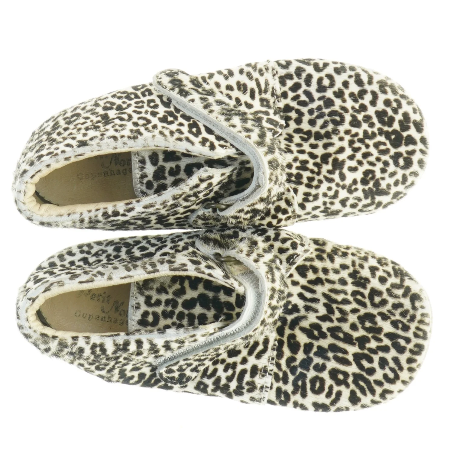 Leopardmønstrede indendørs sko fra Petit Nord (str. 29)