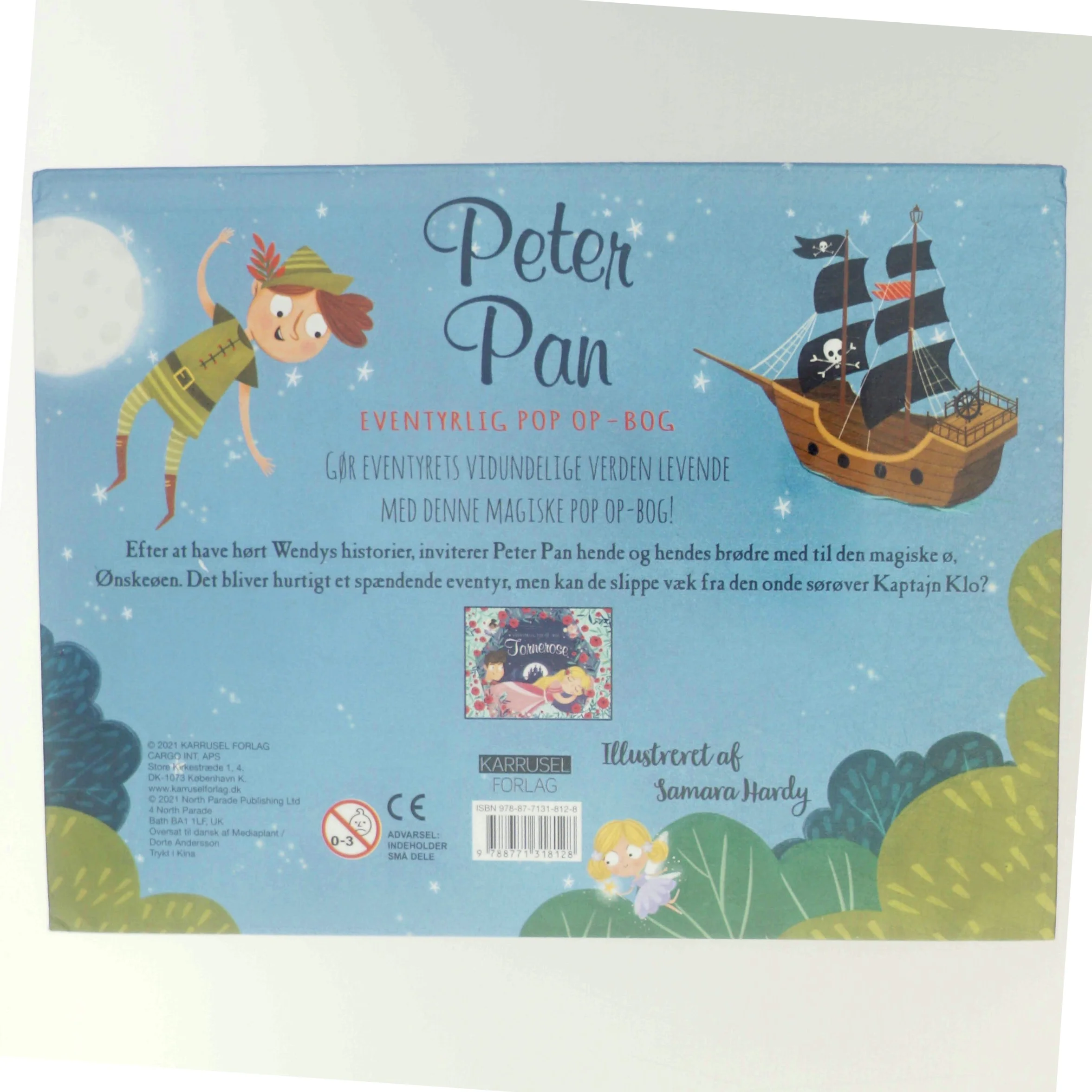 Peter Pan Pop-up Bog fra Karrusel Forlag