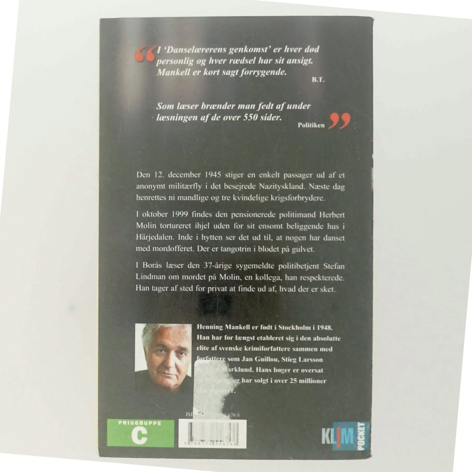 Danselærerens genkomst af Henning Mankell (Bog)