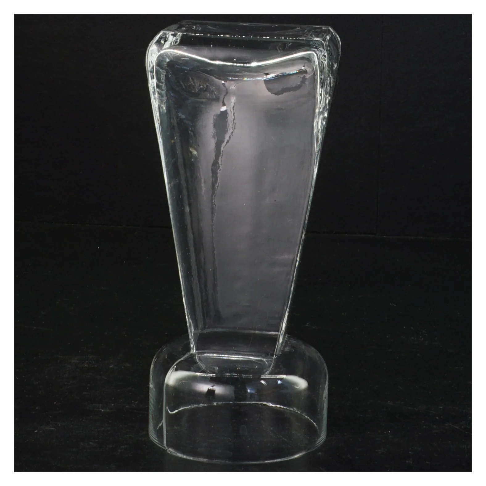 Hyacintglas i klart glas (str. 16 x 7 x 7 cm)