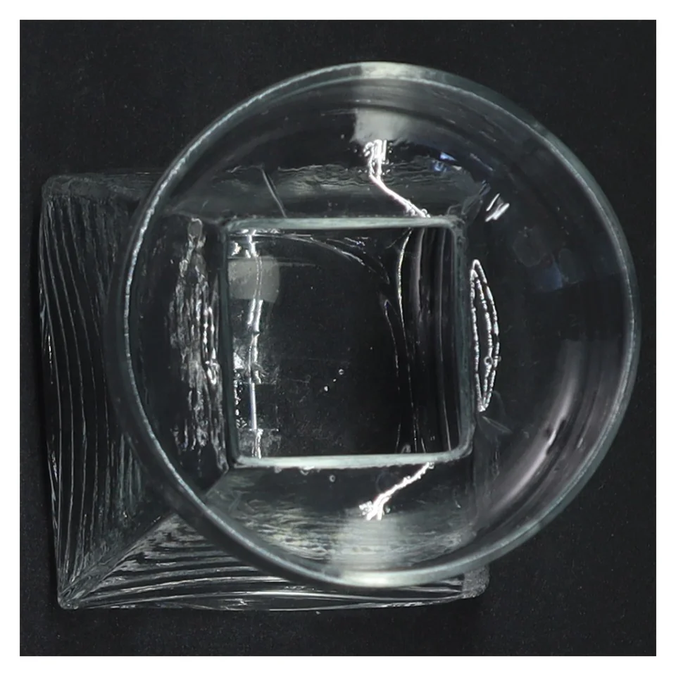 Hyacintglas i klart glas (str. 16 x 7 x 7 cm)