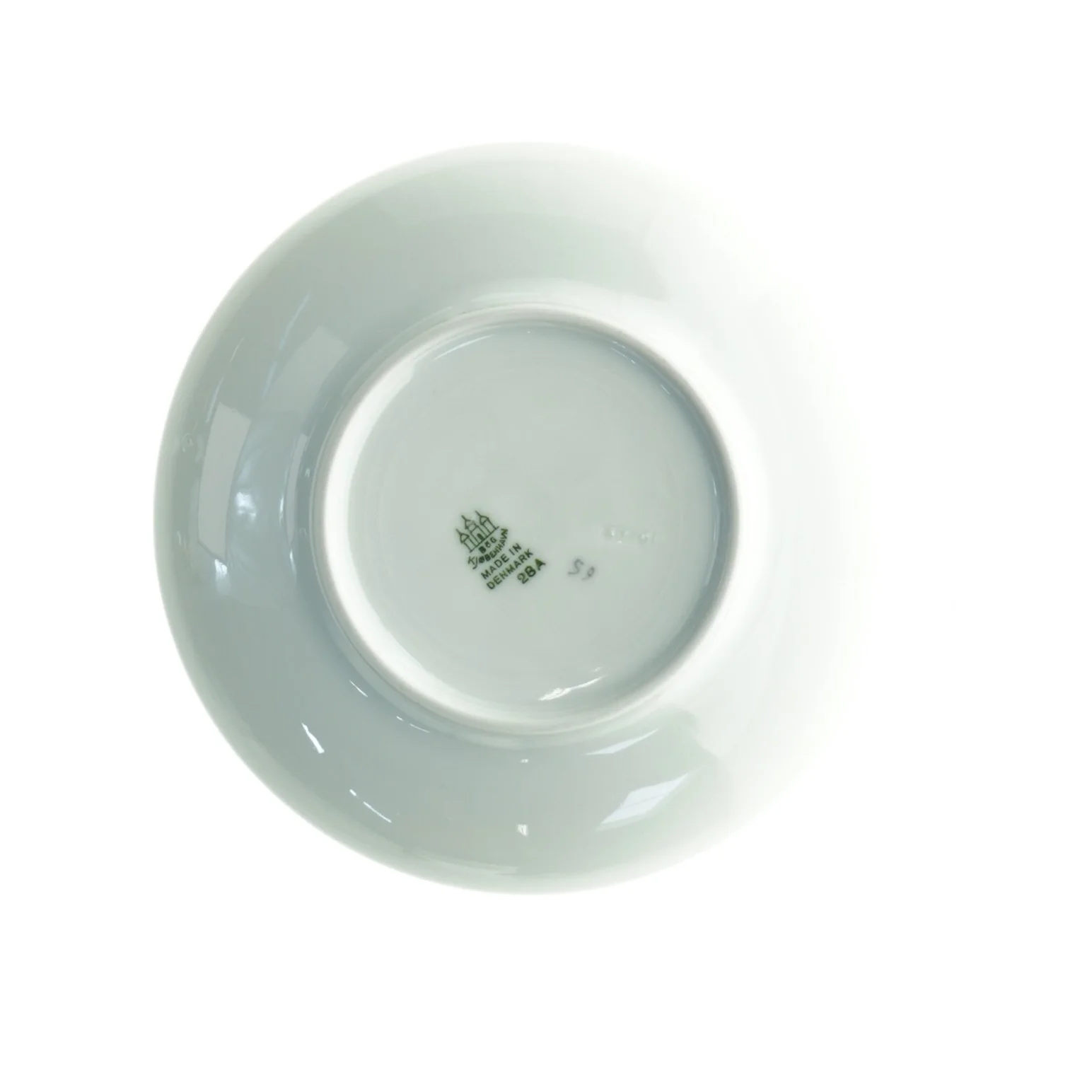 Blå kornblomst, Demeter, porcelænstallerkener fra Bing Og Grøndahl (str. Diameter 15,5 cm)