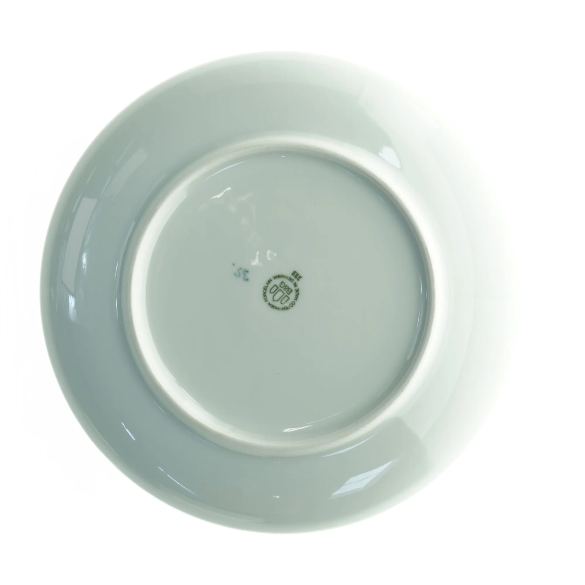 Porcelænstallerkener med blomstermotiv, kornblomst, demeter fra Bing Og Grøndahl (str. Diameter 24 cm)