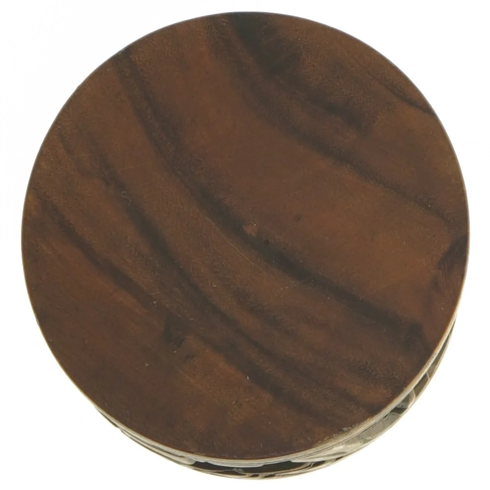 Træbøtte med låg (str. 12,5 x 12 cm)