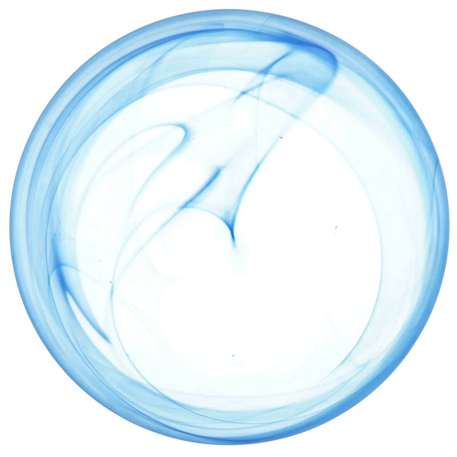 Blå dekorationsskål fra Aida (str. Diameter 20 cm h 12 cm)