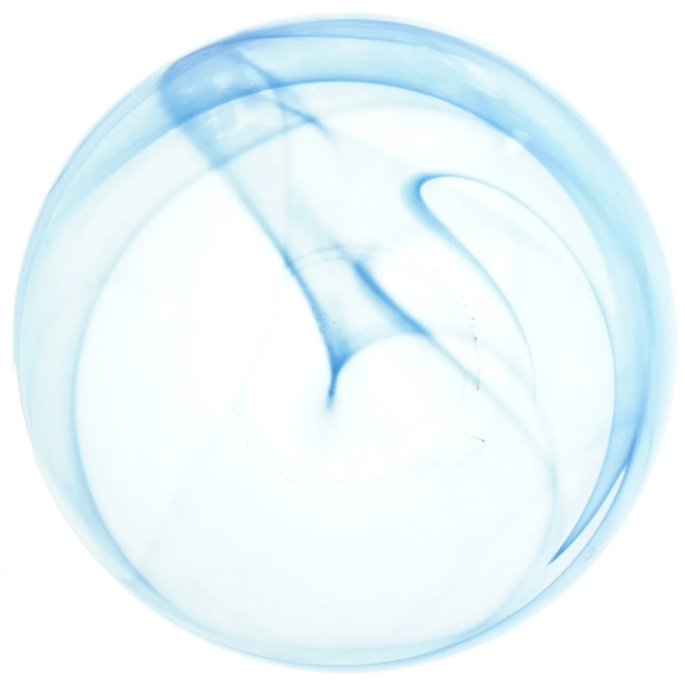 Blå dekorationsskål fra Aida (str. Diameter 20 cm h 12 cm)