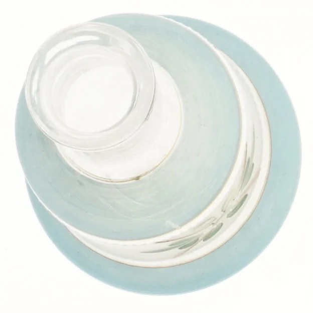 Dekorativ gammel karaffel, kan bruges som vase(str. 24 cm)