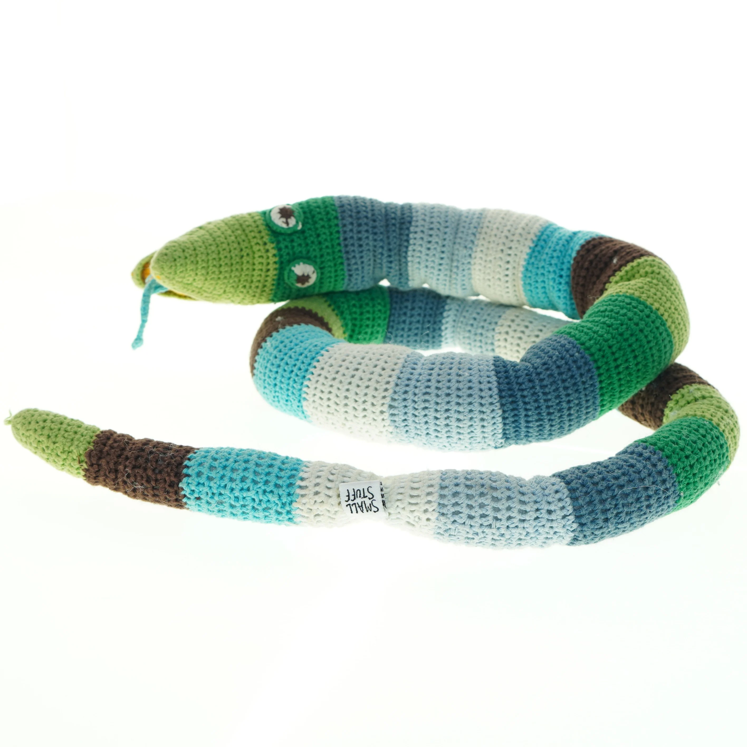 Hæklet slange fra Smallstuff (str. 170 cm)
