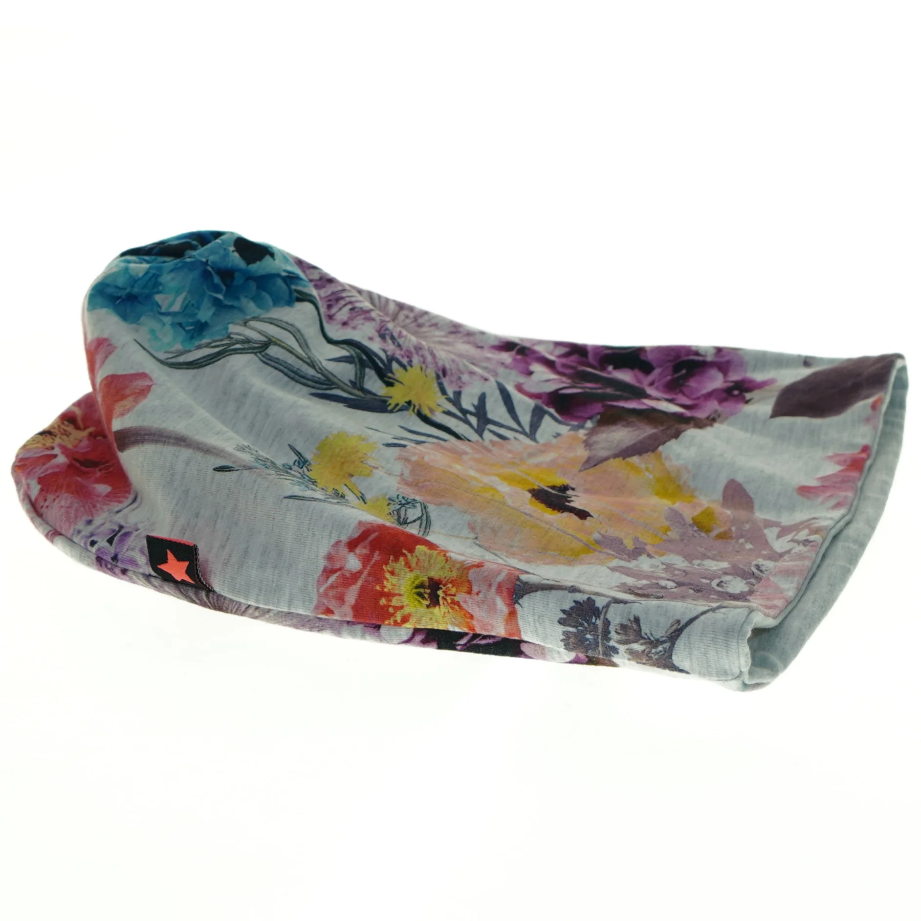 Farverig blomstret hue fra Molo (str. 3-5)