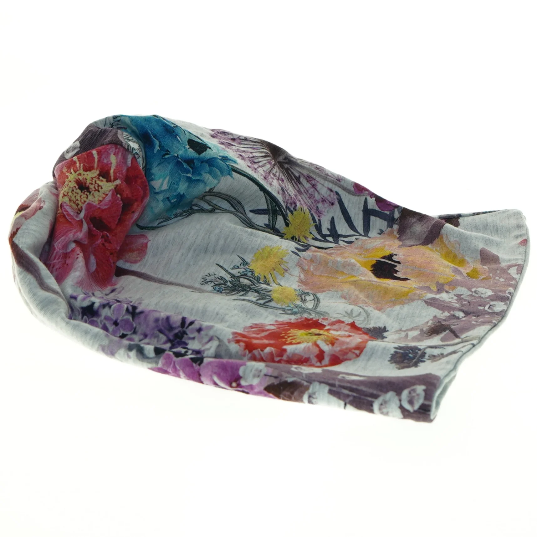 Farverig blomstret hue fra Molo (str. 3-5)