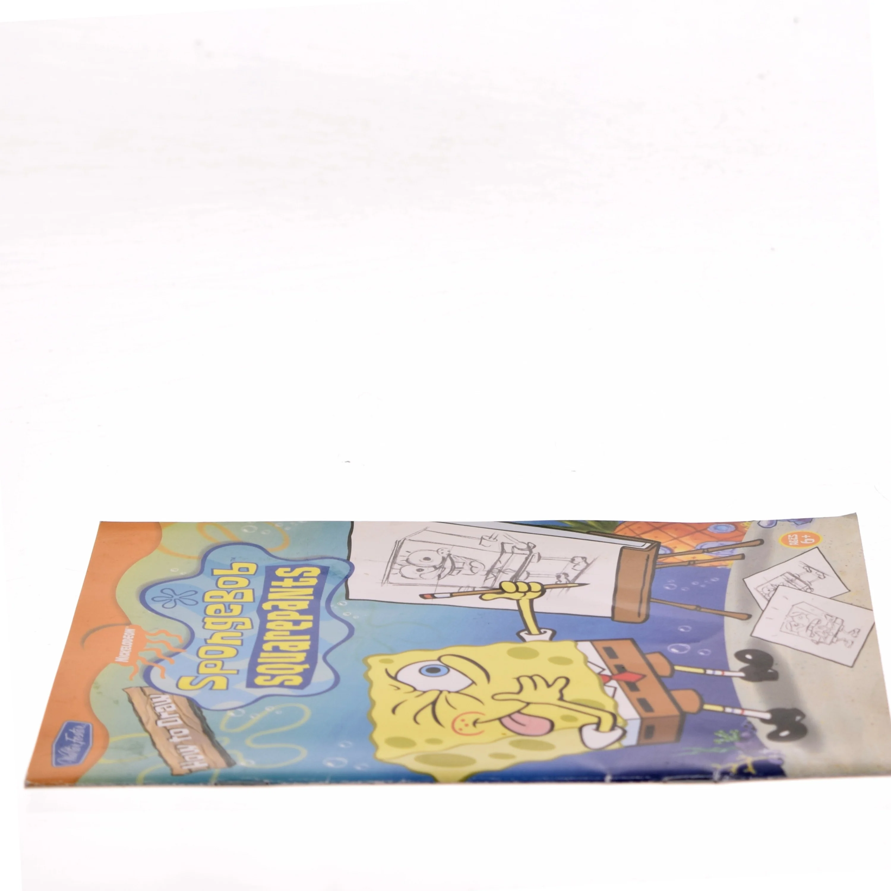 Lær at tegne Svampebob Firkant - How to Draw SpongeBob SquarePants (Bog med engelsk tekst))