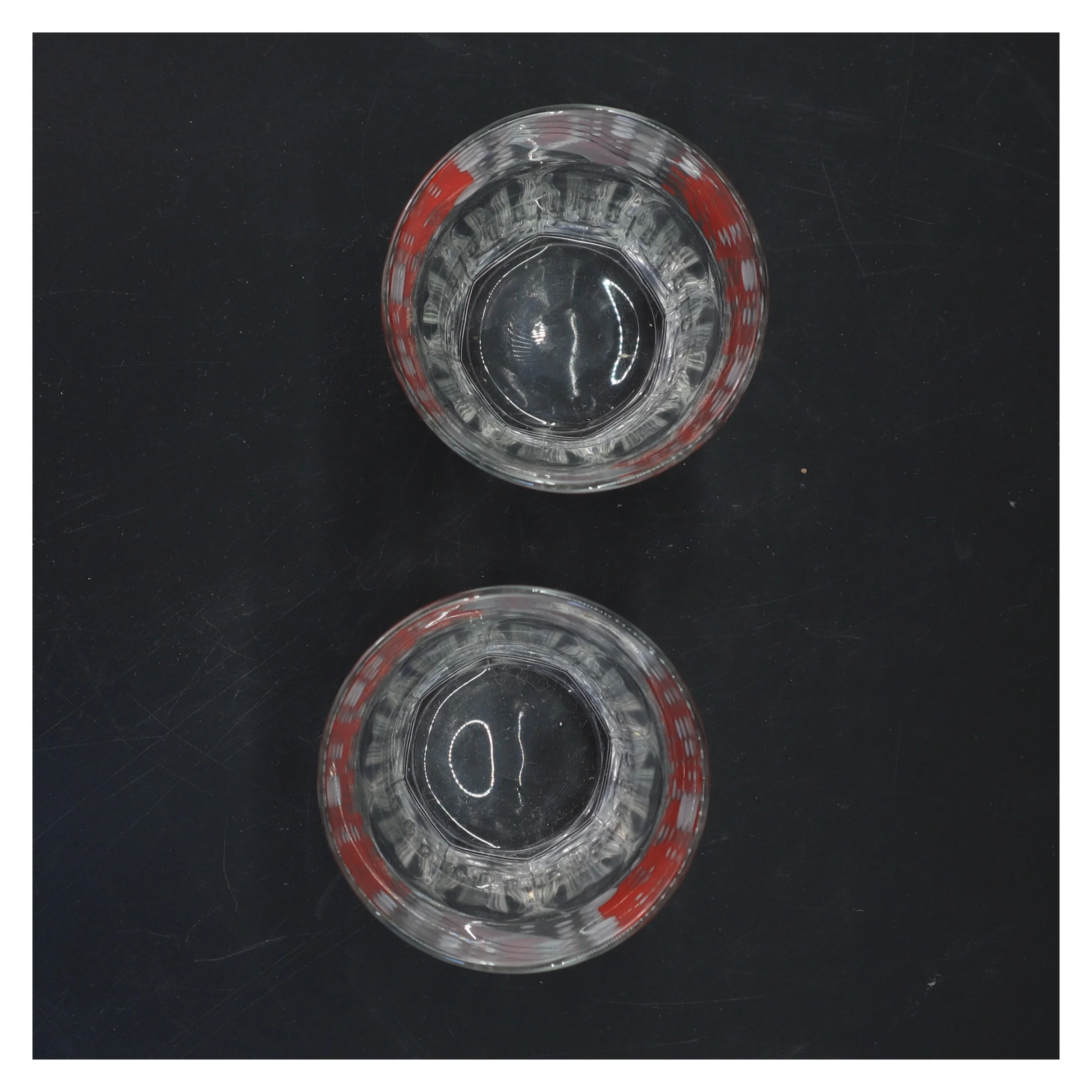 Coca-Cola glas, sæt af to (str. 12x9 cm)