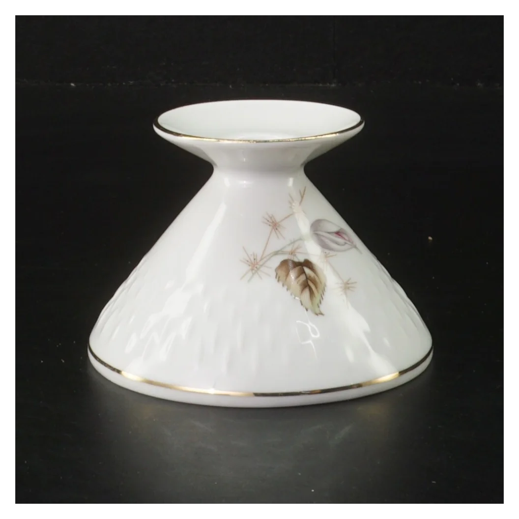 Porcelænsskål med guldkant fra Vielleicht Uhls (str. Ø 9 cm)