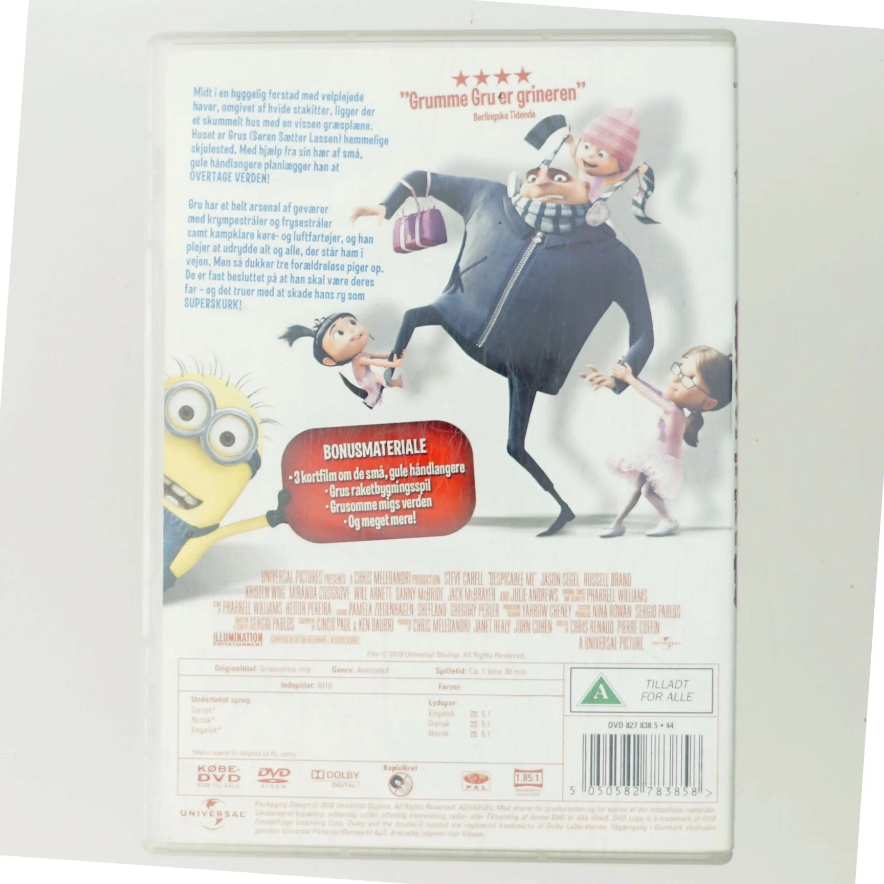 Grusomme mig med Steve Carell (DVD)