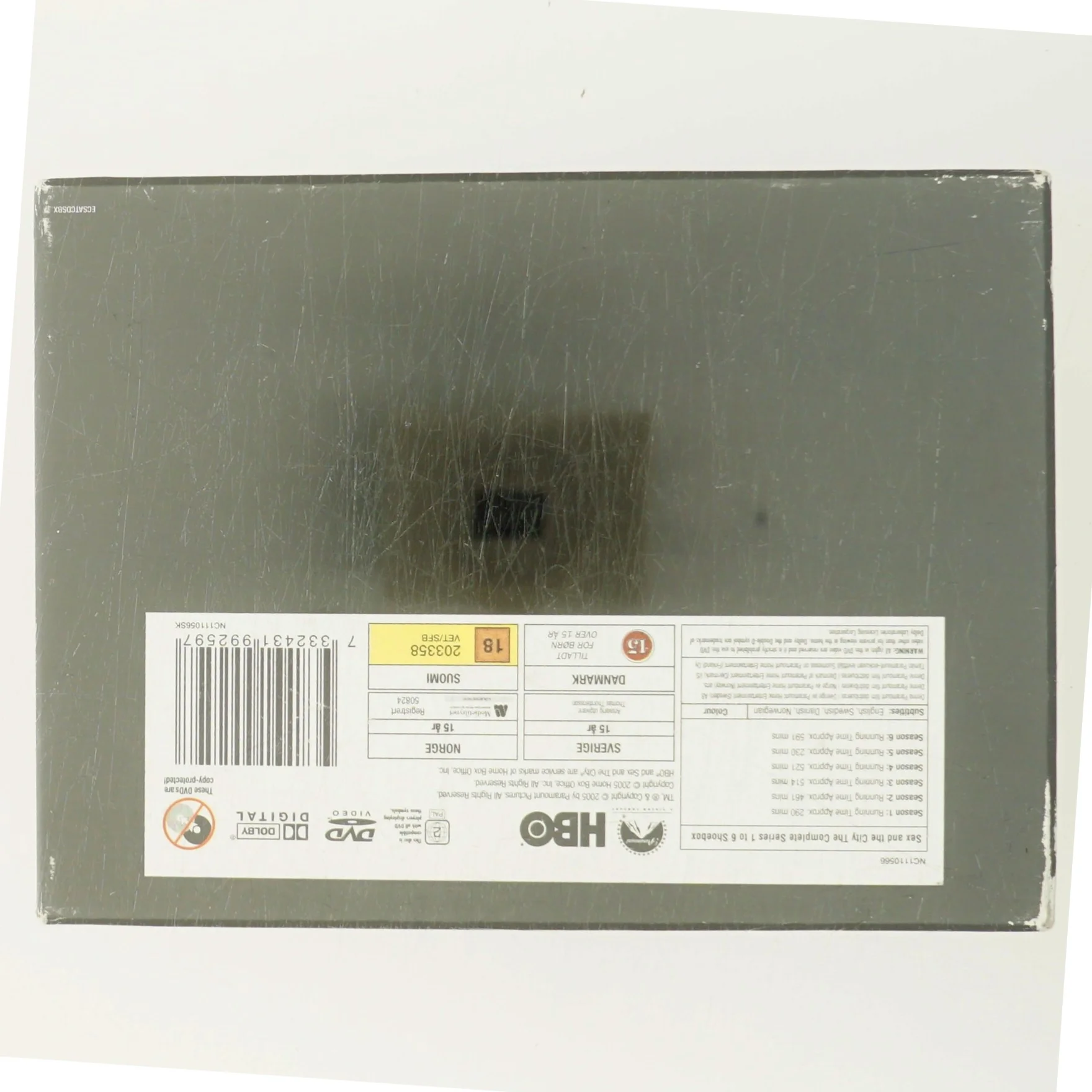 Sex and the City: Seasons 1 - 6 Complete Shoebox med Sarah Jessica Parker (DVD)