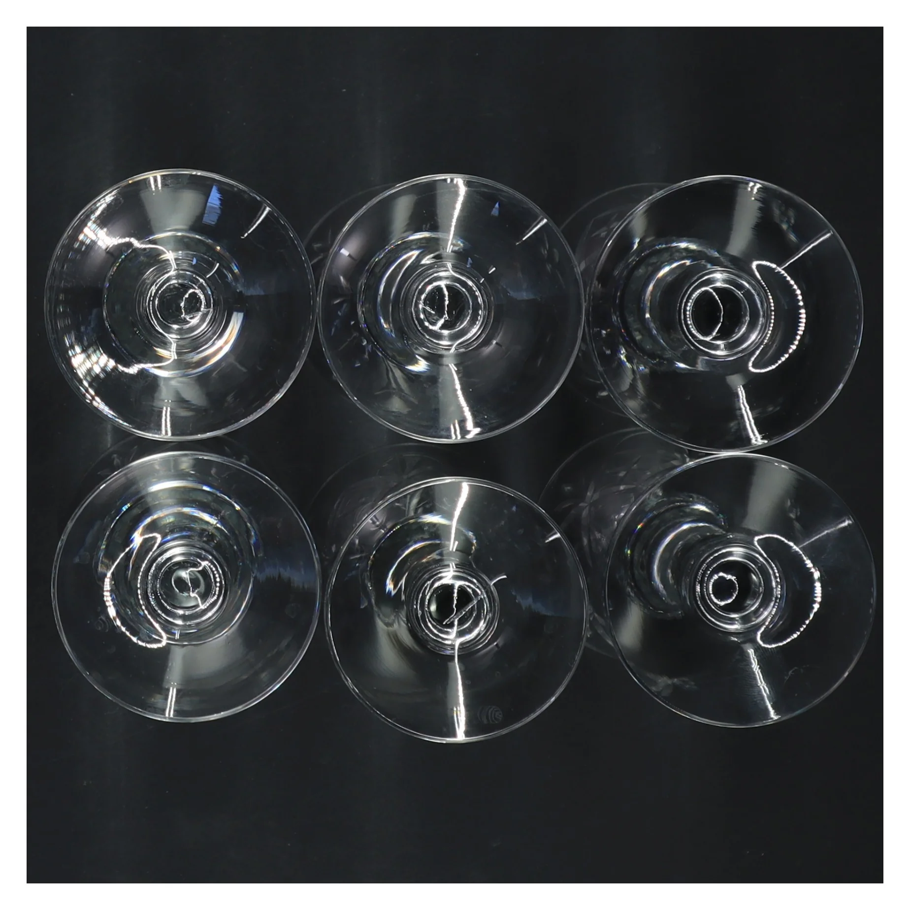 Krystalglas sæt (str. Ø 5,5x12,5 cm)