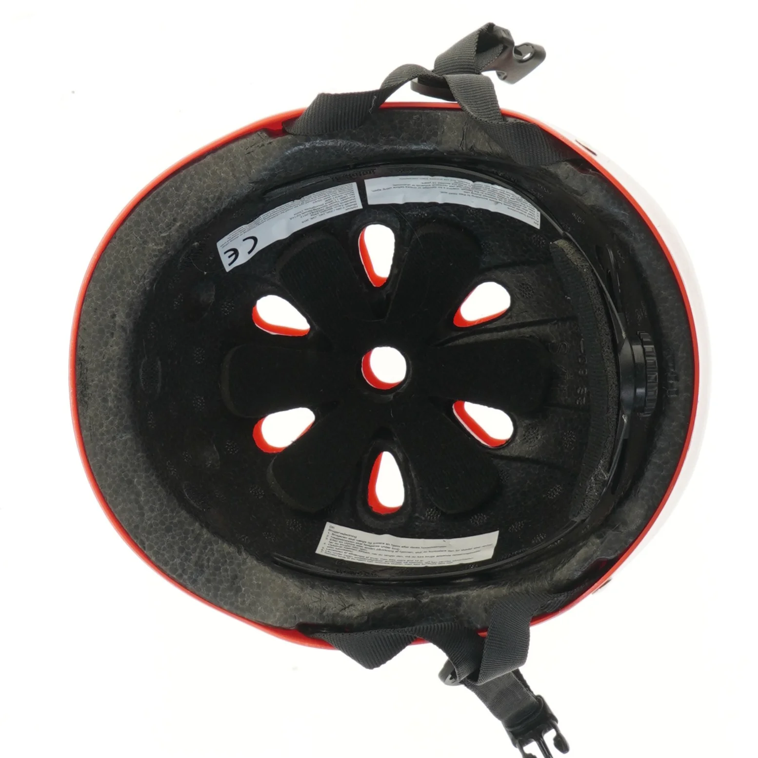 Rød cykelhjelm Ignite (str. s/m 24 cm)