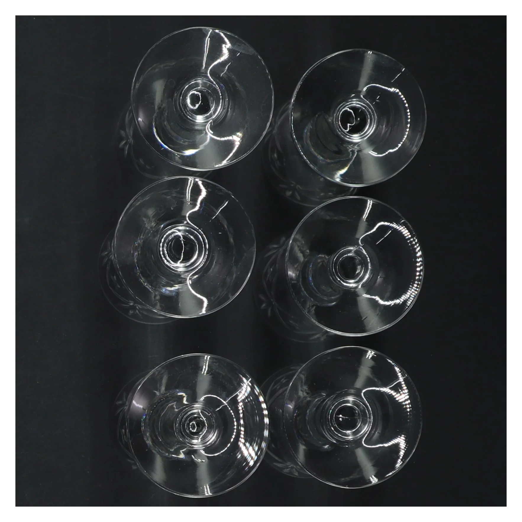 Krystal vinglas sæt (str. 11 cm, 6 styk cm)