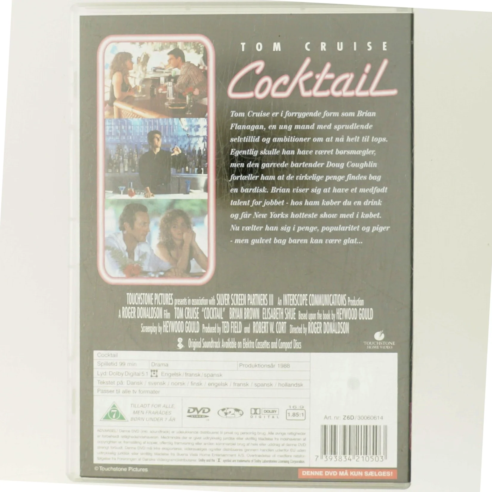 Cocktail med Tom Cruise (DVD)