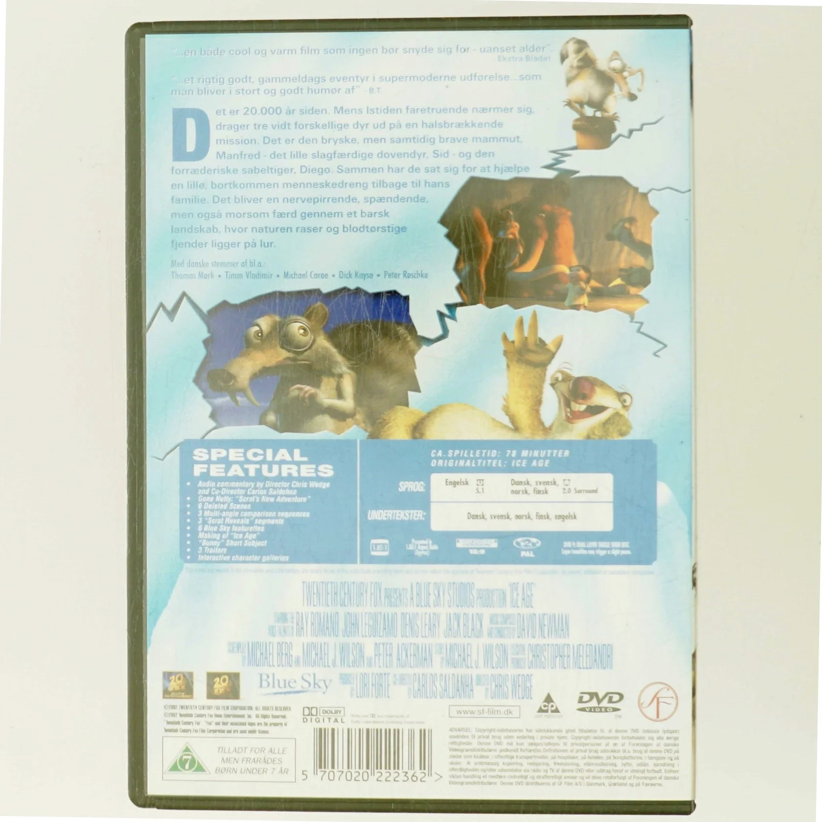 Ice Age med Ray Romano (DVD)