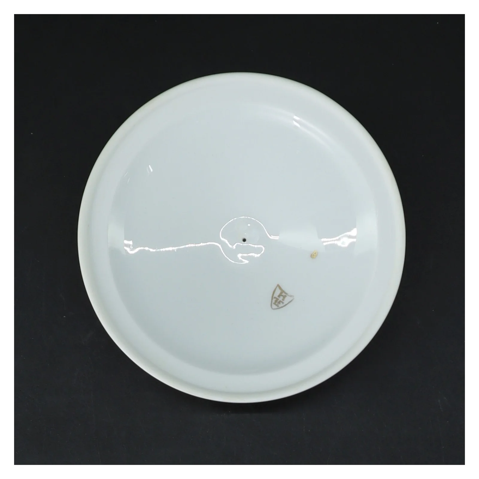 Porcelæn låg med blomstermotiv fra Edelstein (str. Ø 12 cm)