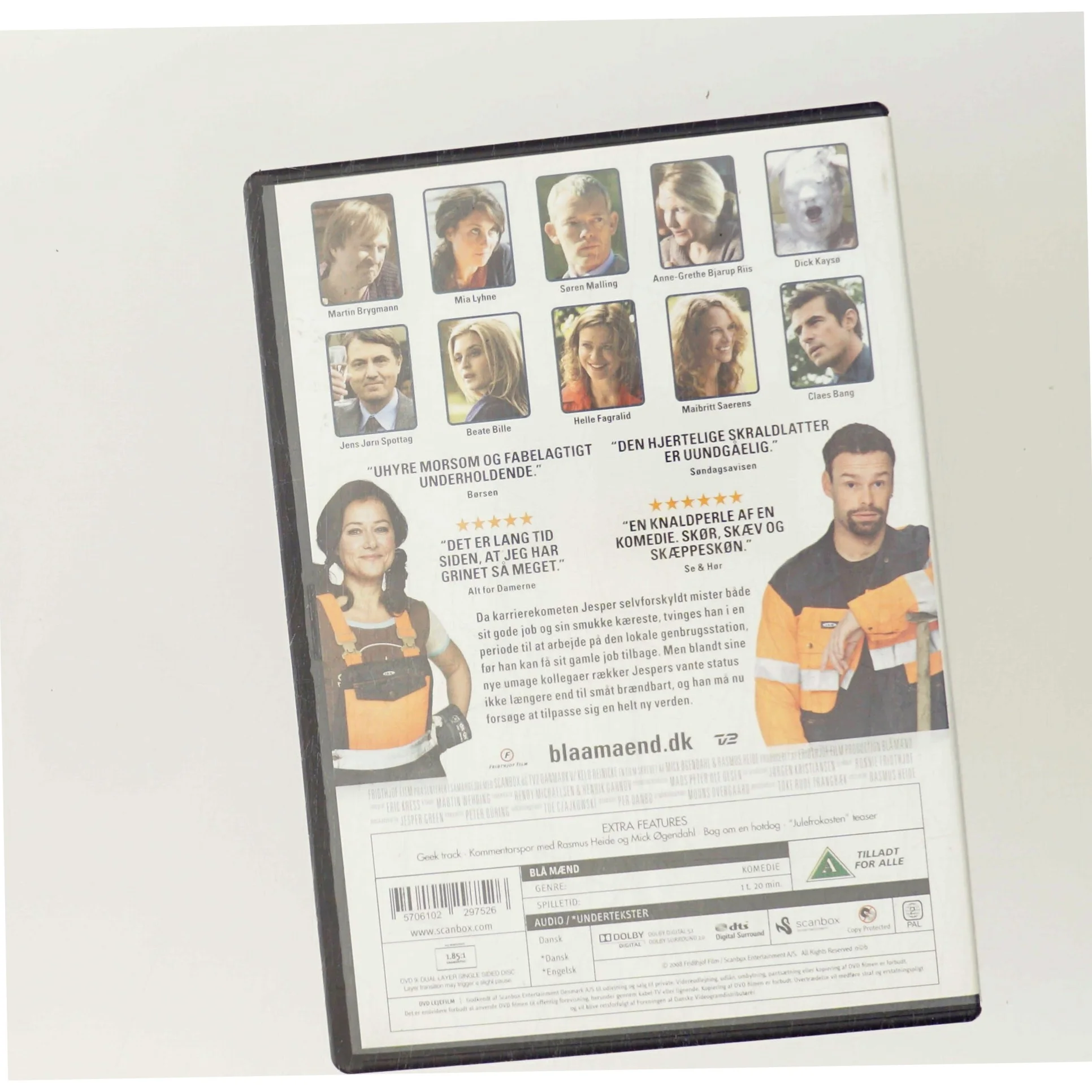 Blå mænd med Thure Lindhardt (DVD)