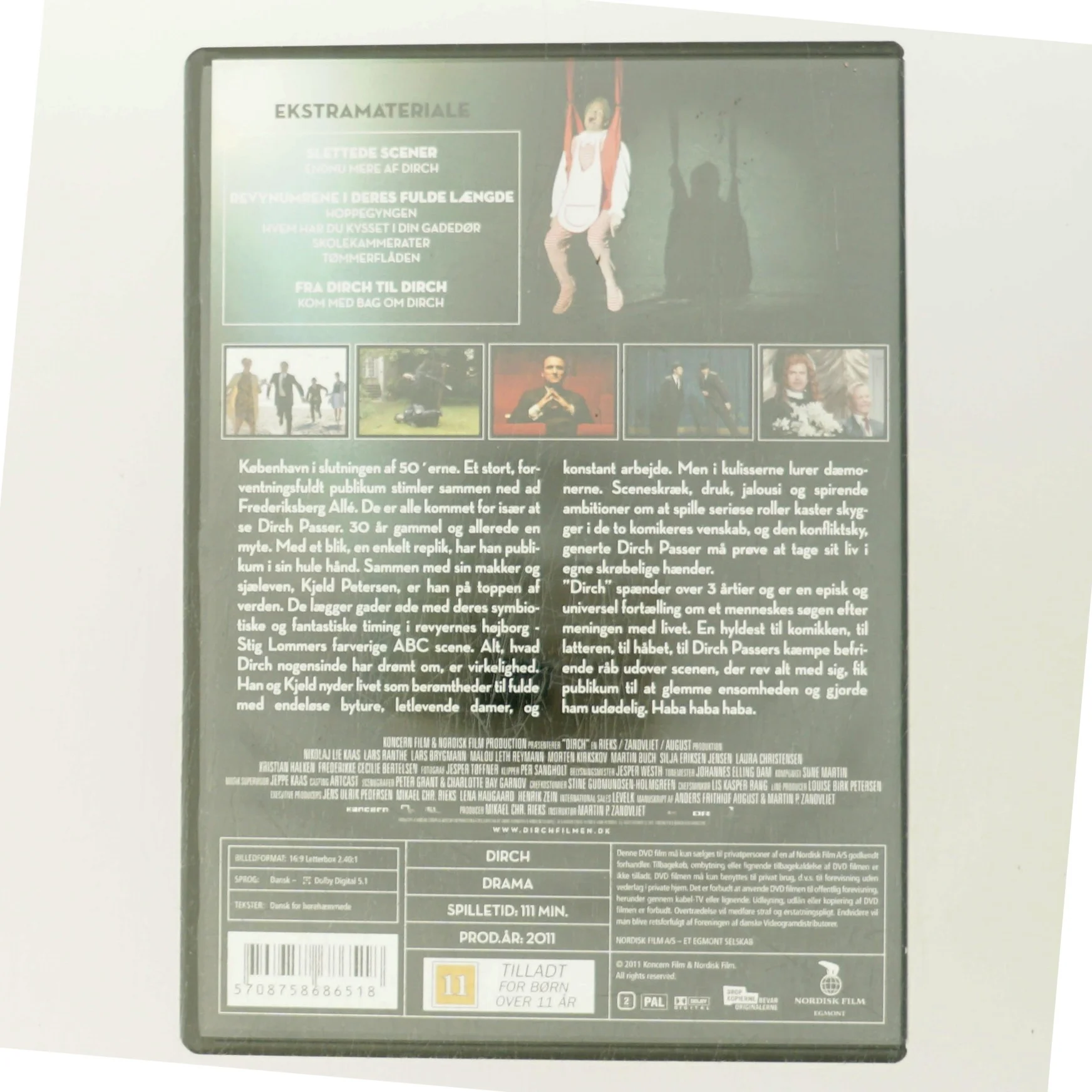 DIRCH (2011) med Nikolaj Lie Kaas (DVD)