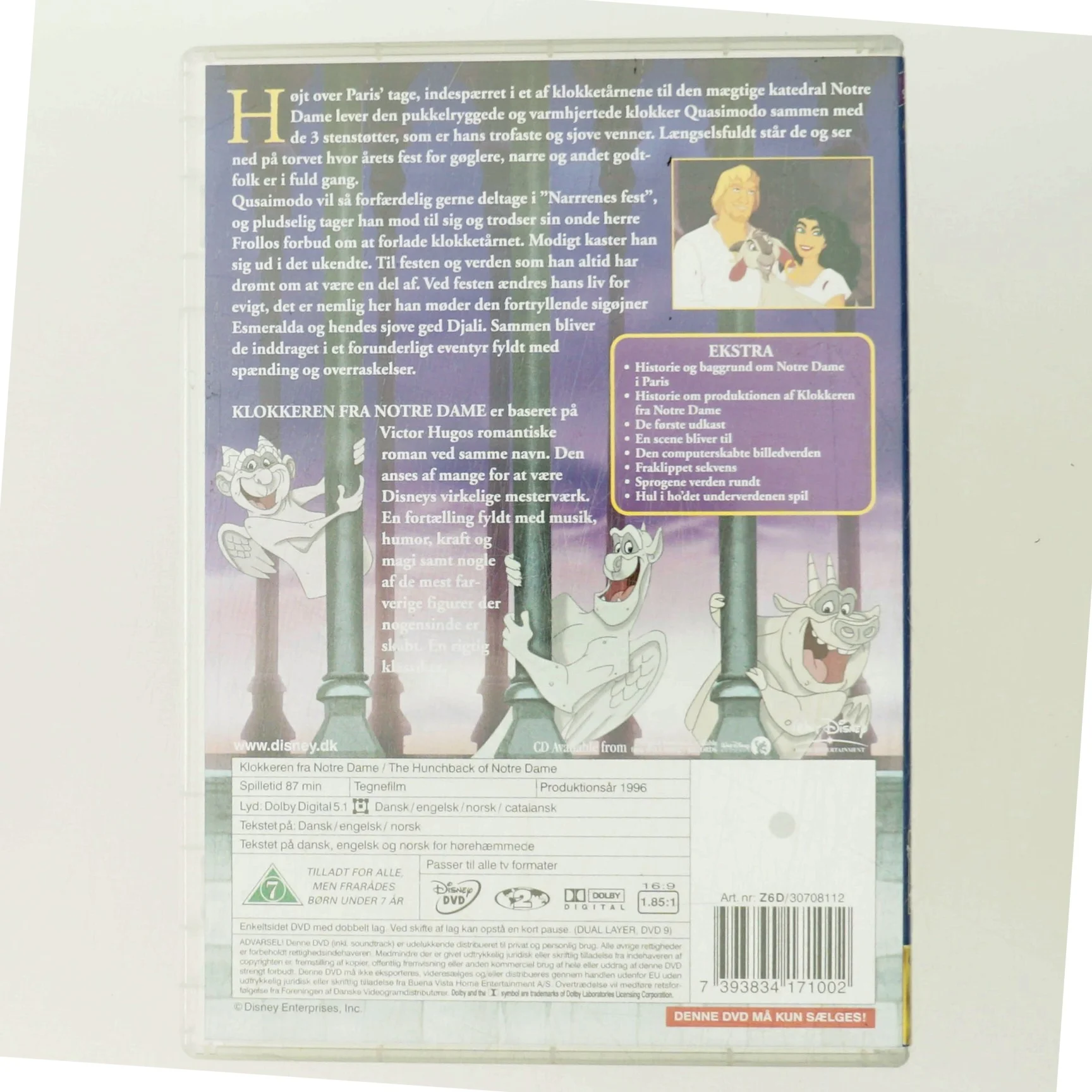 Klokkeren fra Notre Dame (DVD)