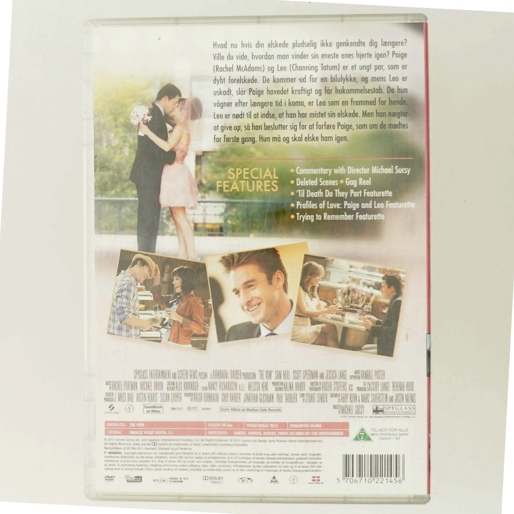 Elsk Mig Igen med Rachel McAdams (DVD)