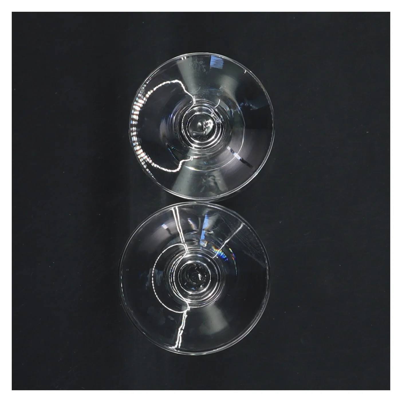 Krystal vinglas sæt (str. Ø 5x11,6 cm)