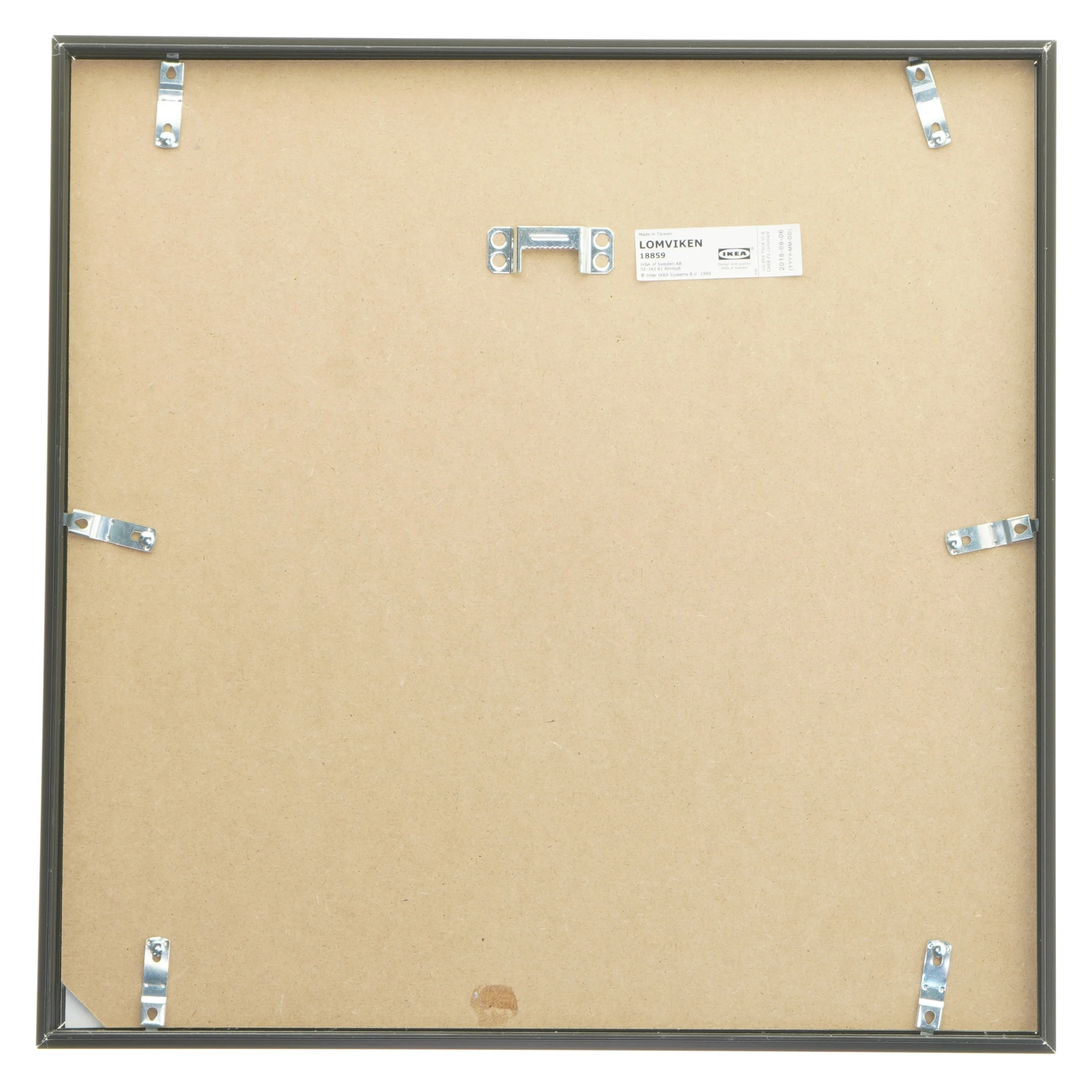 Grease film plakat med ramme fra IKEA (str. 33,5x33,5 cm)