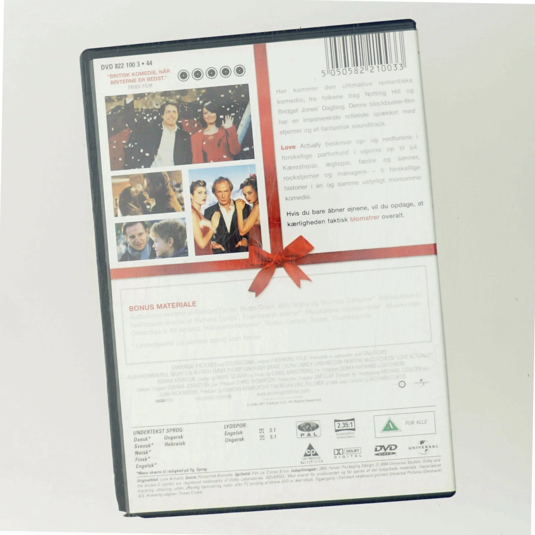 Loveactually med Liam Neeson (DVD)