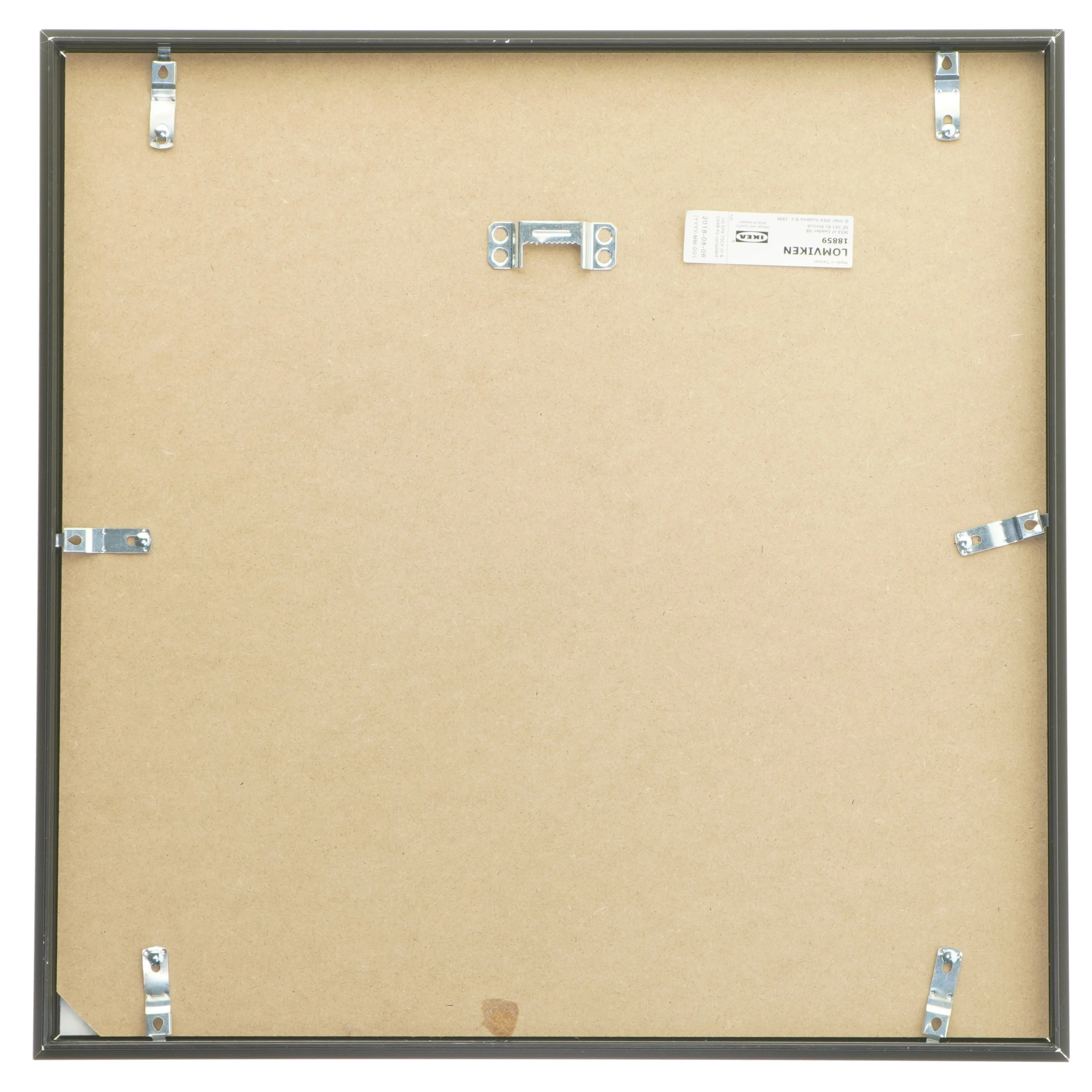 Ramme med The Beatles 'Help!' album cover fra IKEA (str. 33,5x33,5 cm)