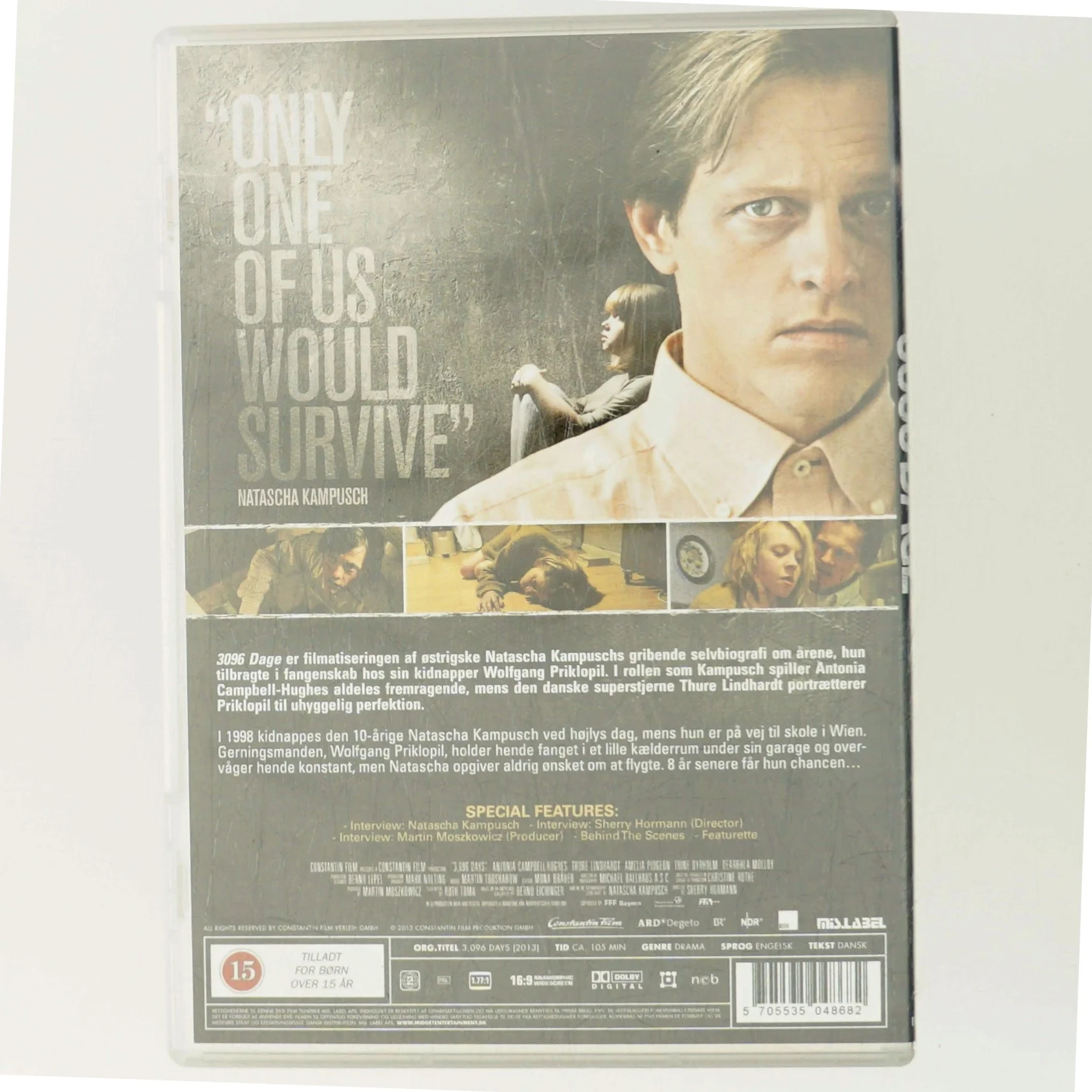 3096 Dage med Antonia Campbell-Hughes (DVD)