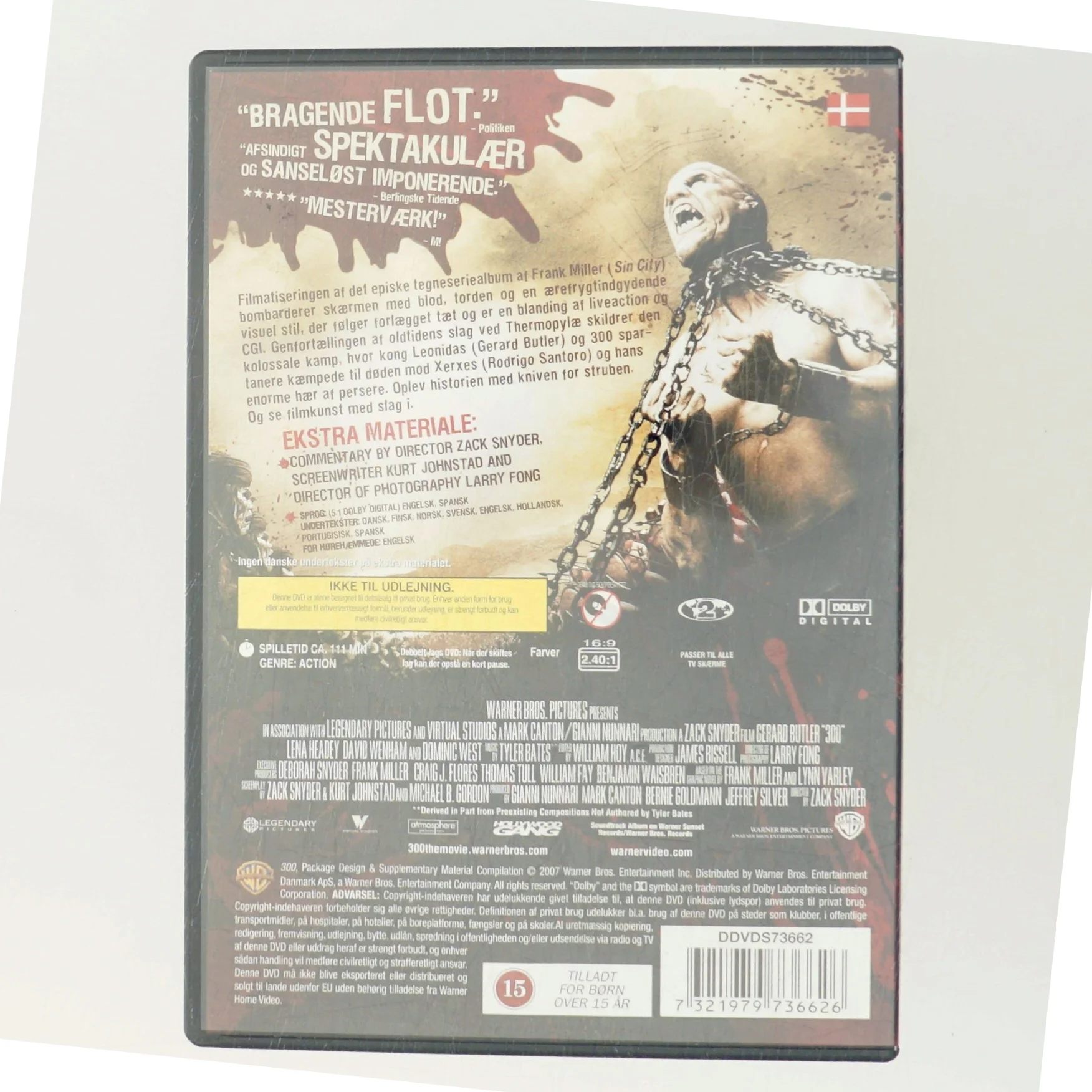 300 med Gerard Butler (DVD)