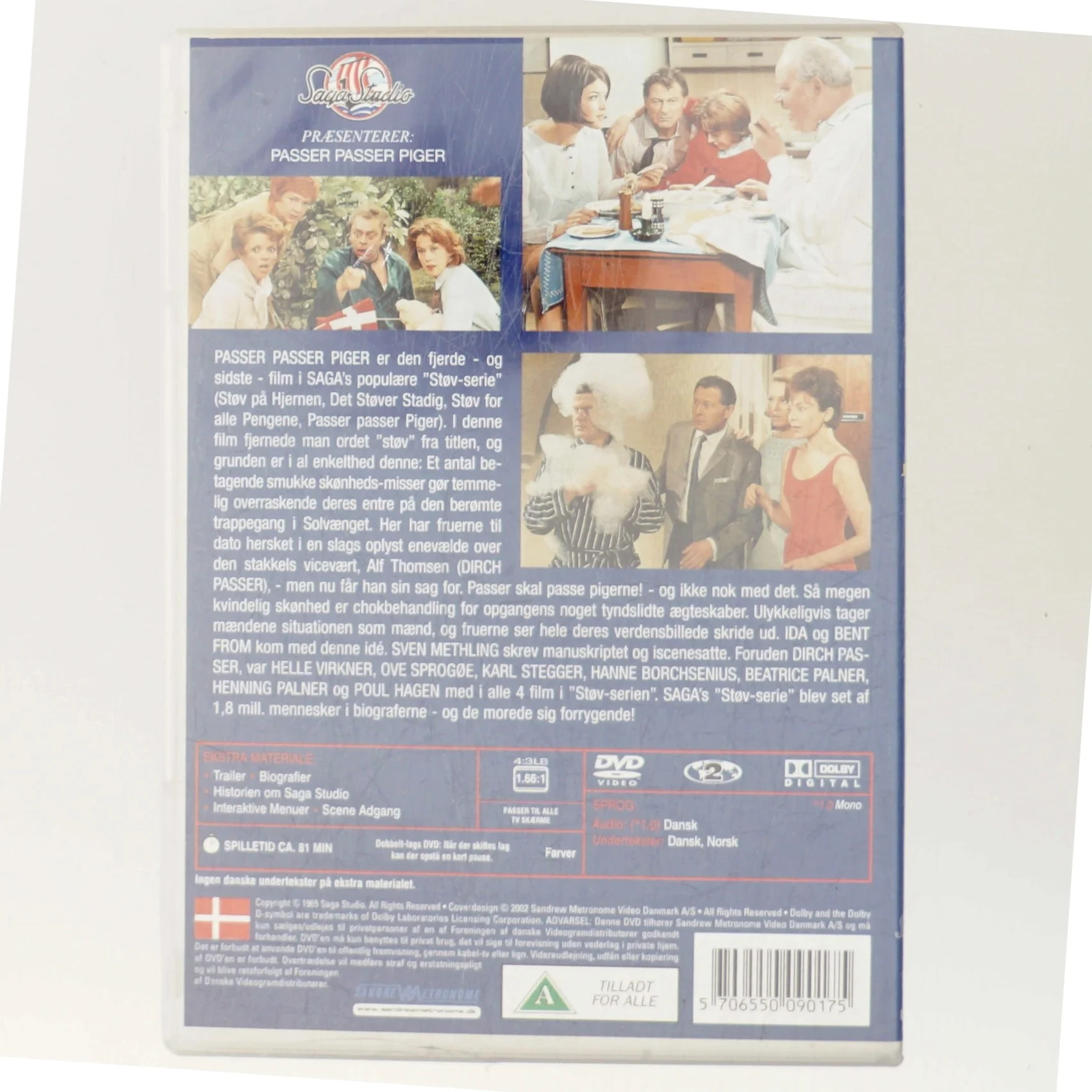 Passer Passer Piger med Dirch Passer (DVD)