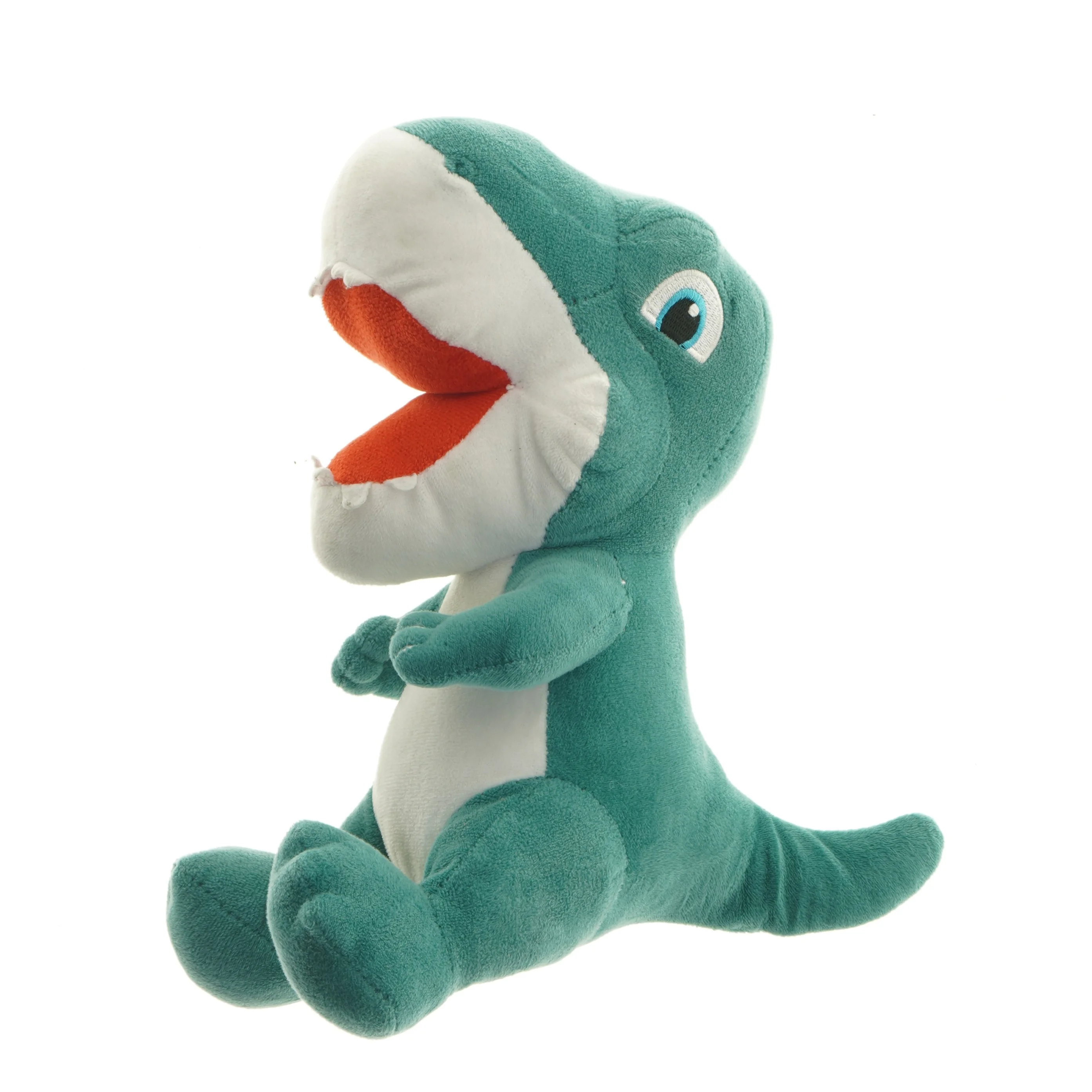 Gr&oslash;n dinosaur bamse (str. 28 cm)