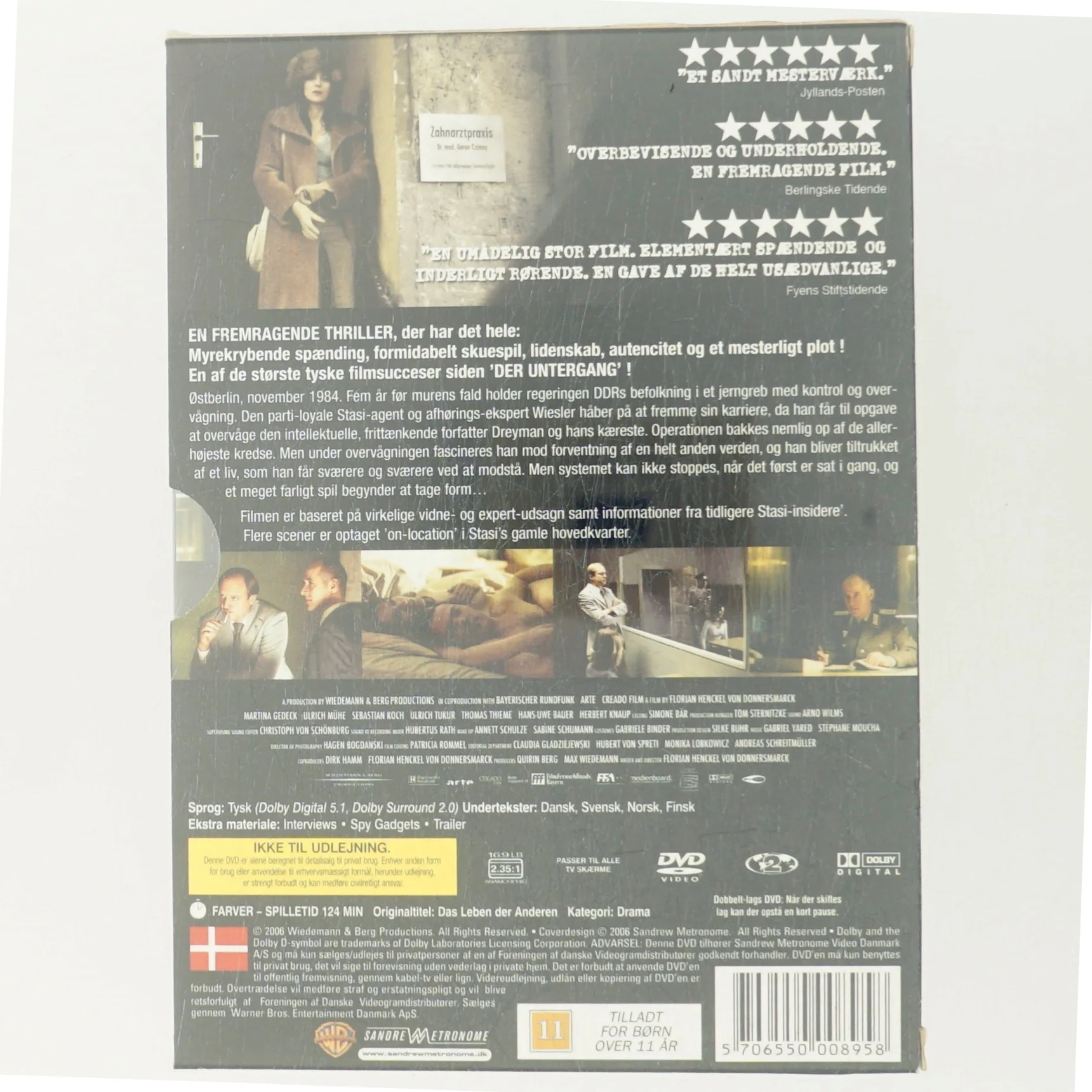 De Andres Liv                            <span class="label label-blank pull-right">Standard edition</span> med Martina Gedeck (DVD)